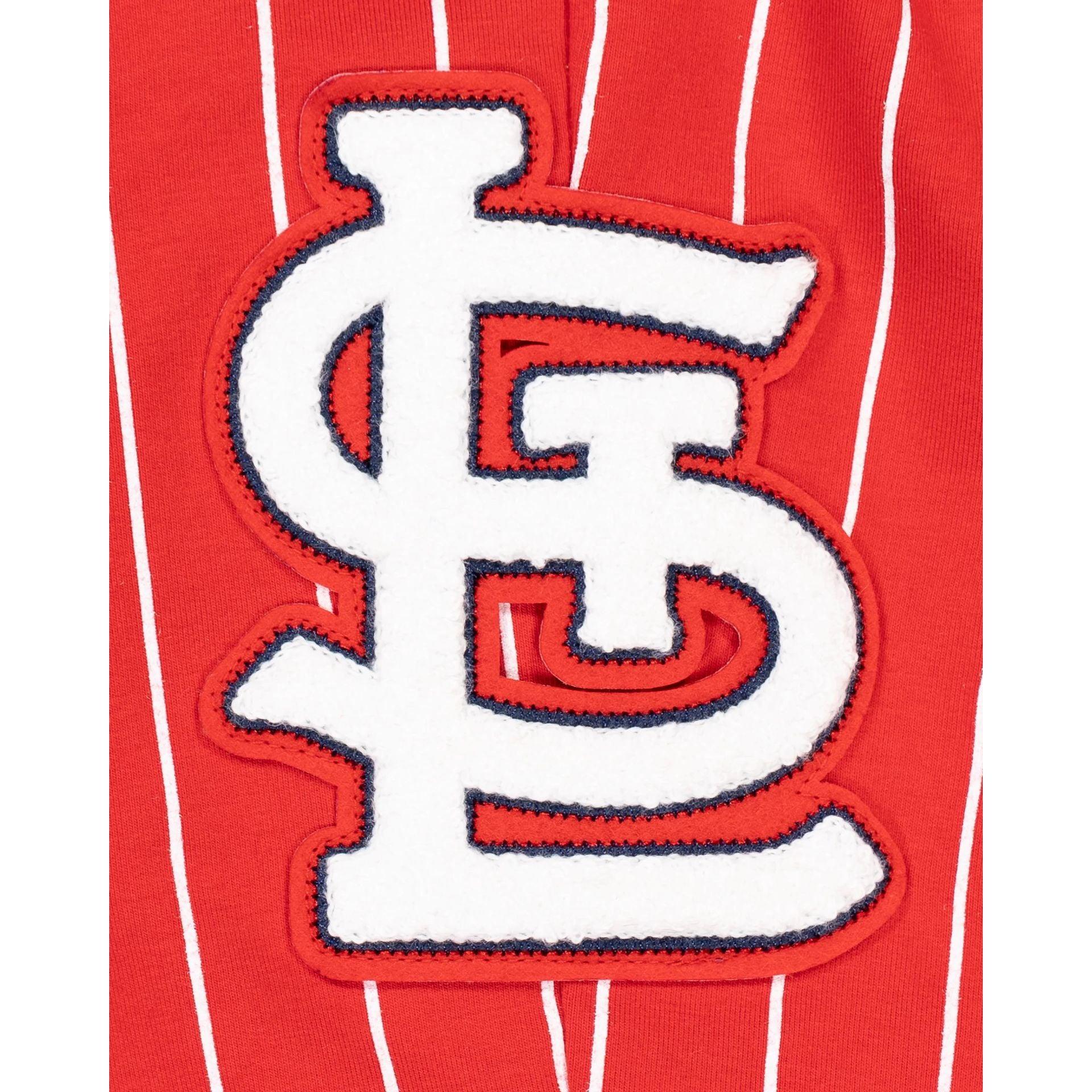 St. Louis Cardinals Logo Select Pinstripe Jogger Male Product Image