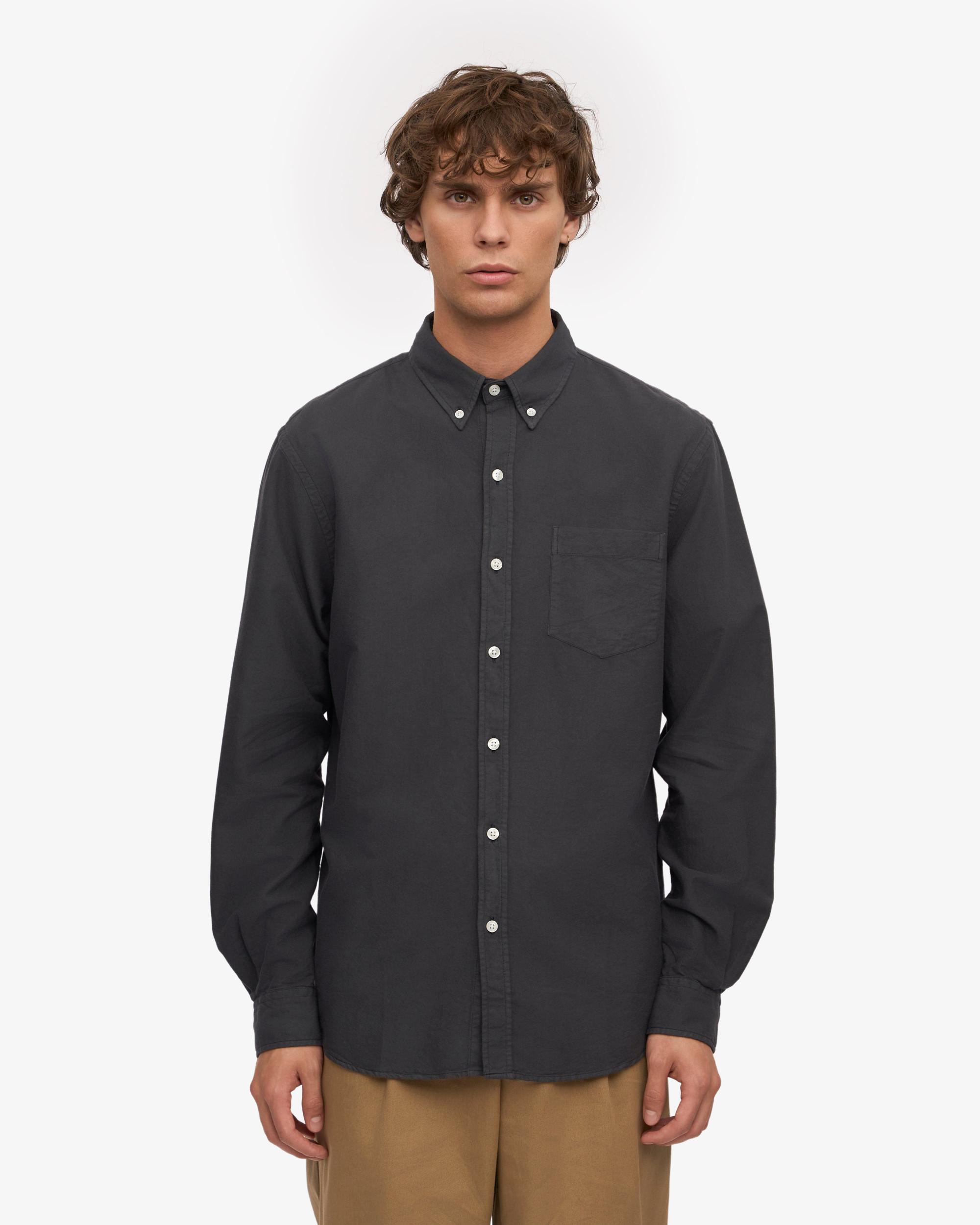 Organic Button Down Shirt - Purple Haze Product Image