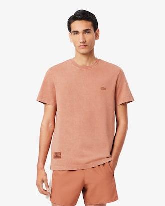 Washed Effect Heavy Jersey T-shirt Product Image