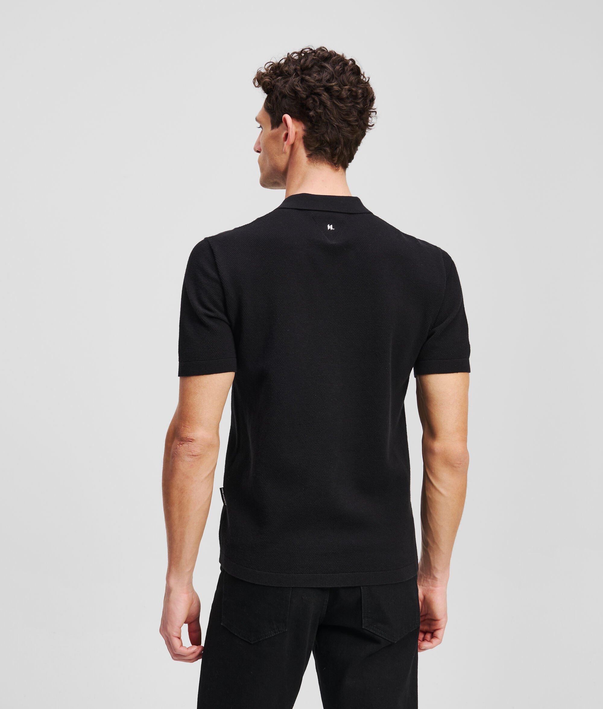 ZIP-UP POLO SHIRT Product Image