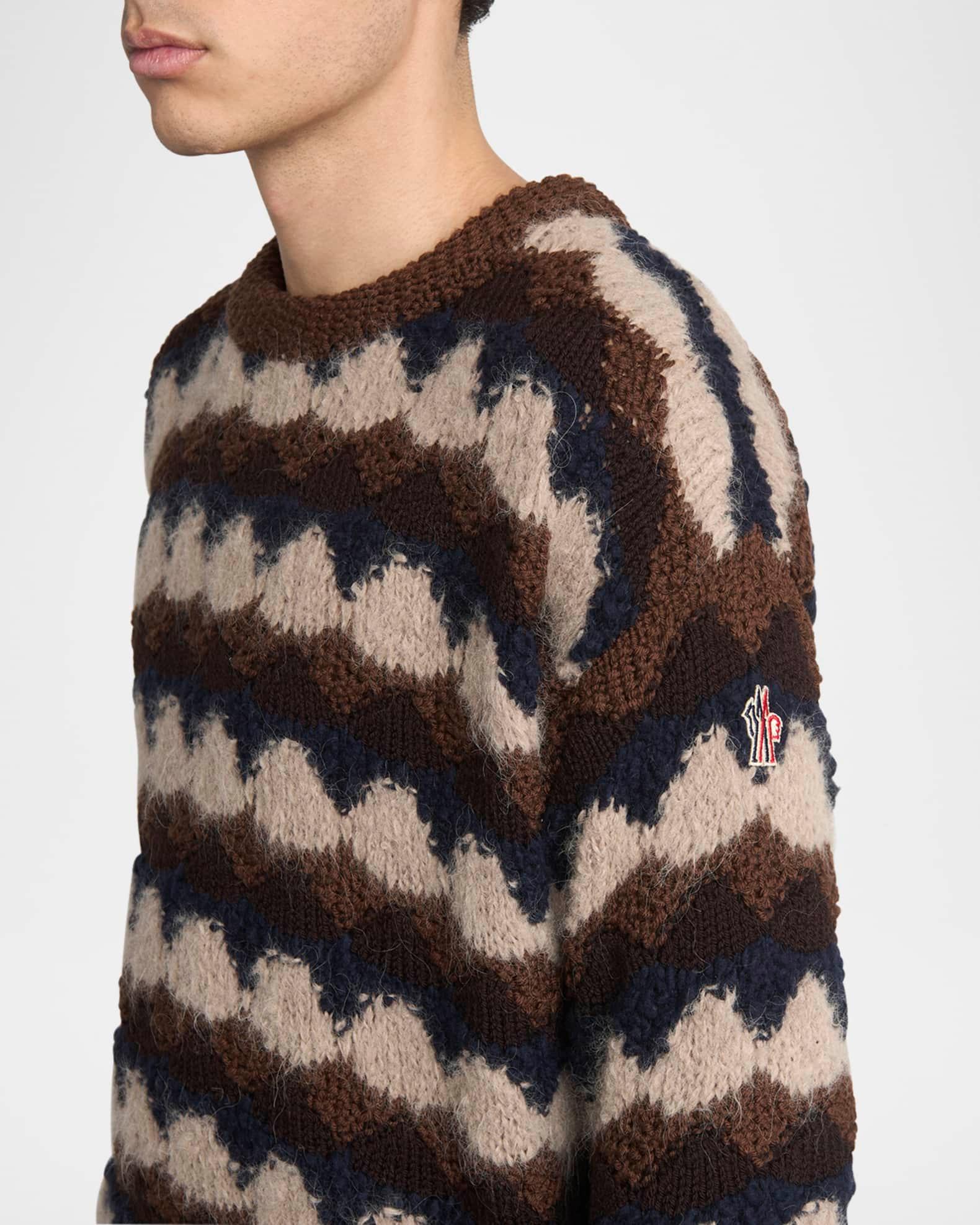 Men's Wool Patterned Sweater Product Image