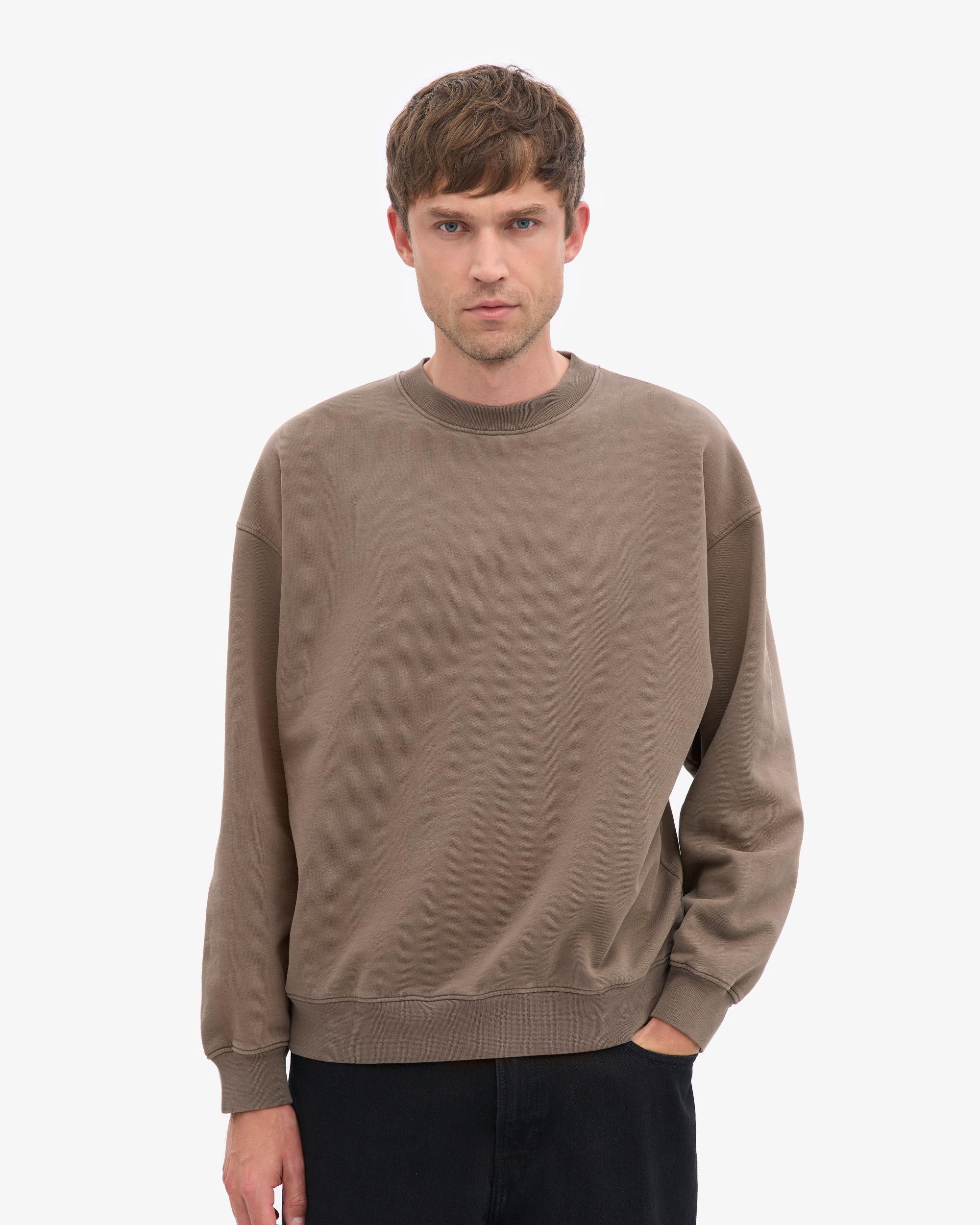 Organic Oversized Crew - Pacific Blue Product Image