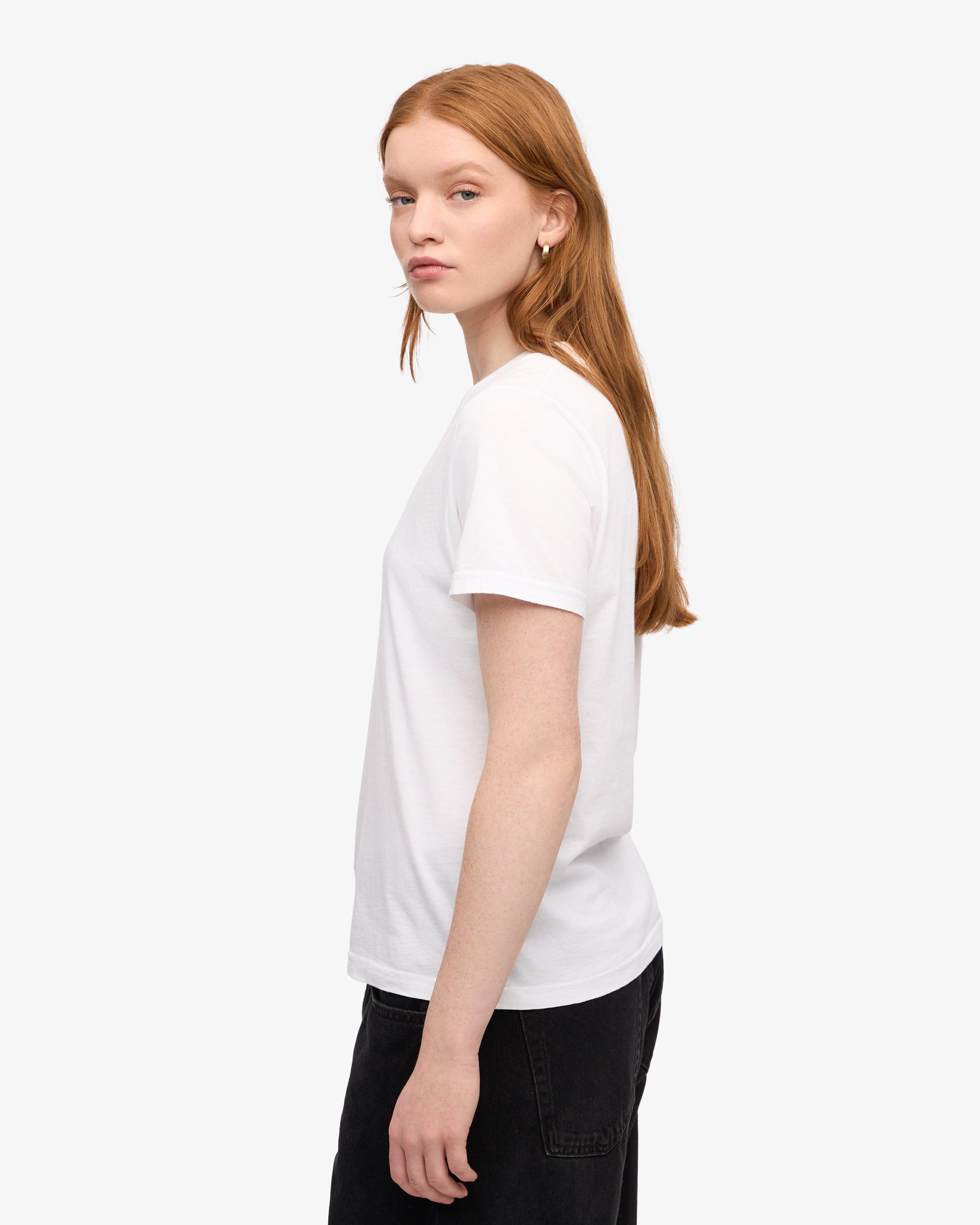 Women Light Organic Tee - Optical White Product Image