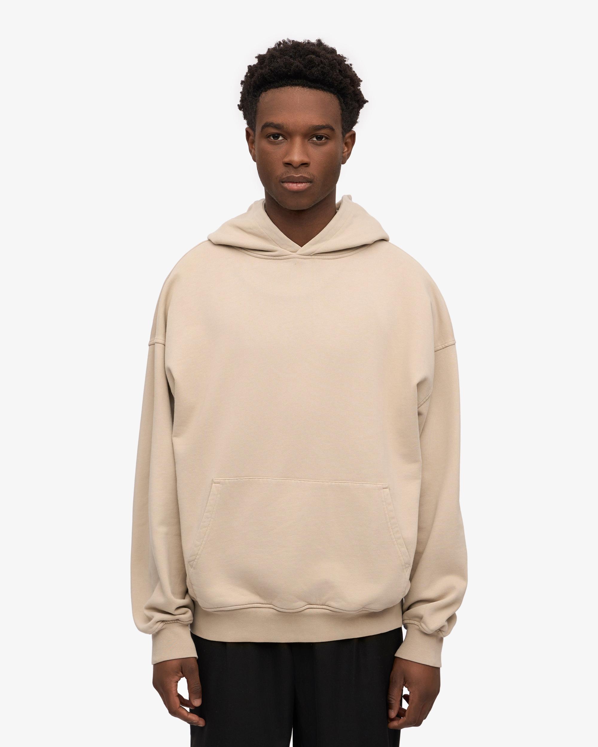 Organic Oversized Hood - Oyster Grey Product Image