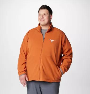 Columbia Men's Collegiate Flanker IV Fleece Jacket - Big - Texas- Product Image