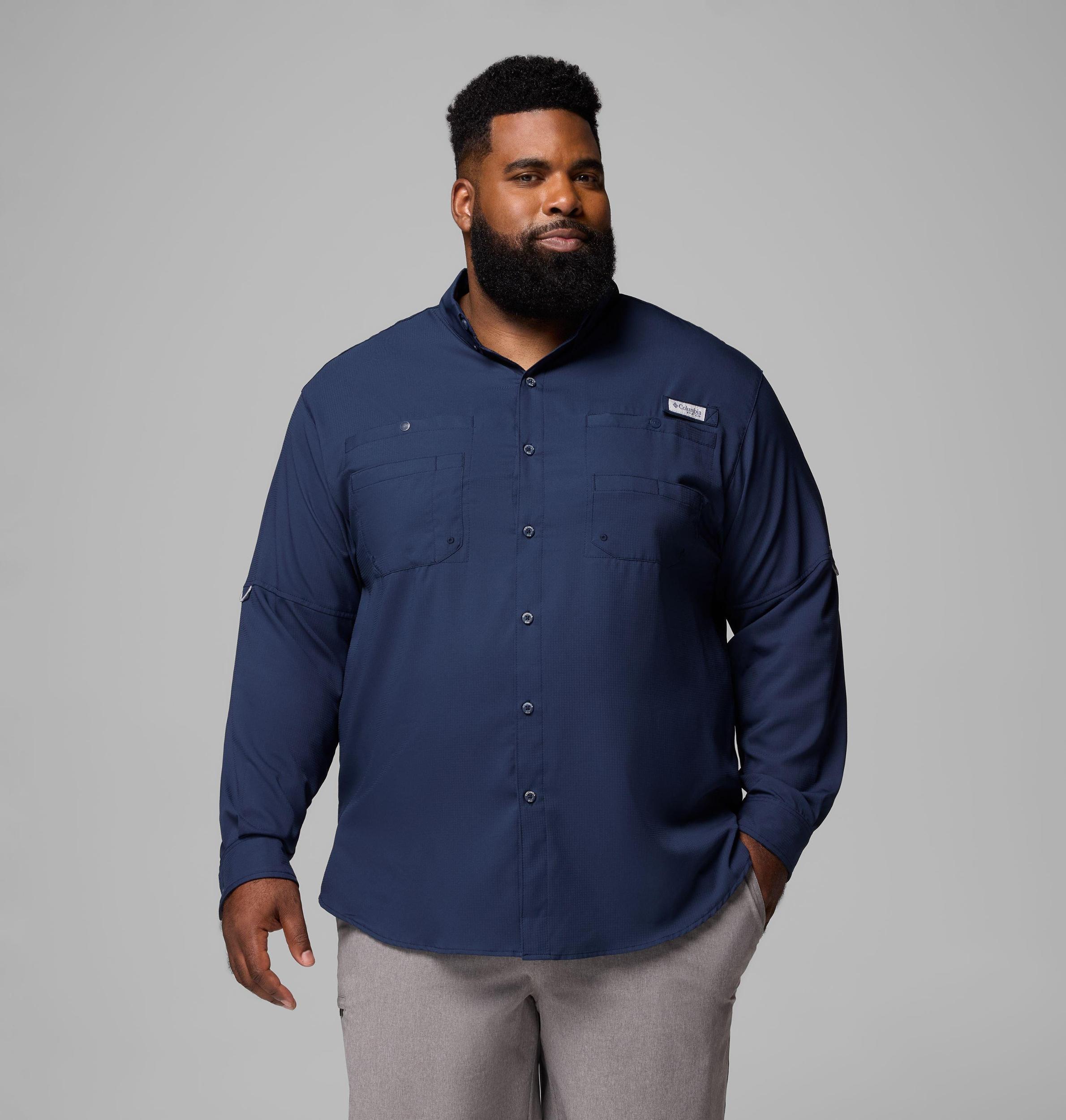 Columbia Men s PFG Tamiami II Long Sleeve Shirt - Big- Product Image