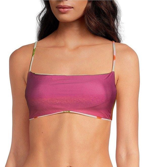 Maaji Splendour Pastel Flourish Reversible Thin Side Classic Swim Bottom Product Image