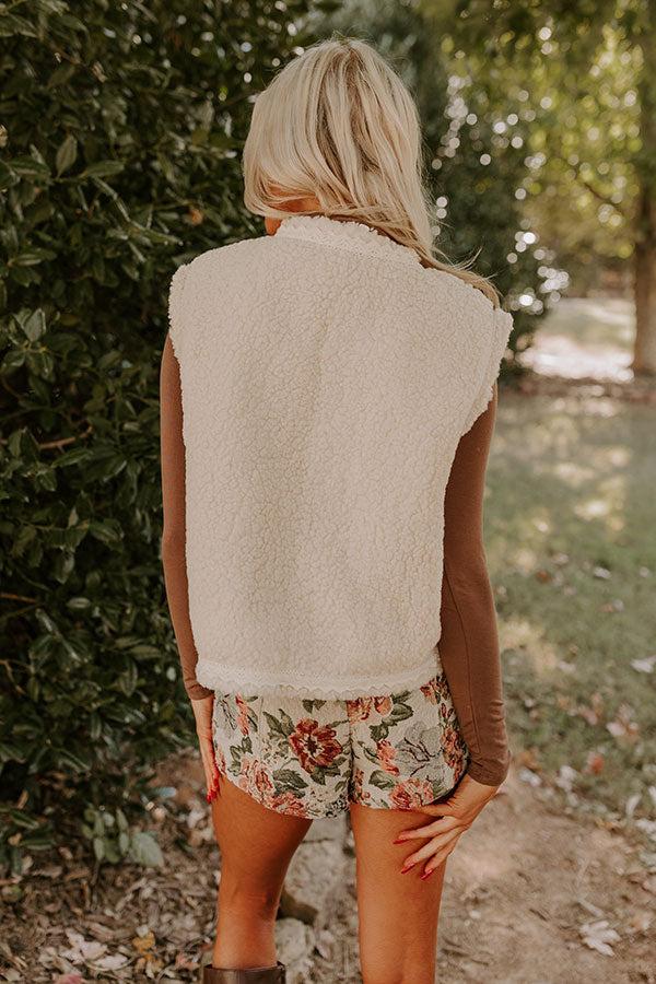 Cozy Cutie Sherpa Vest Product Image