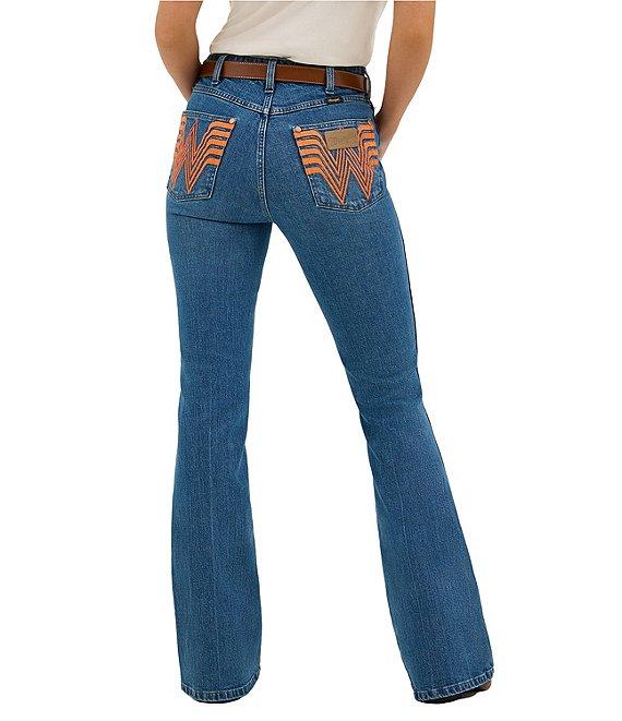 Wrangler x Whataburger Bailey High Rise Flare Jeans Product Image