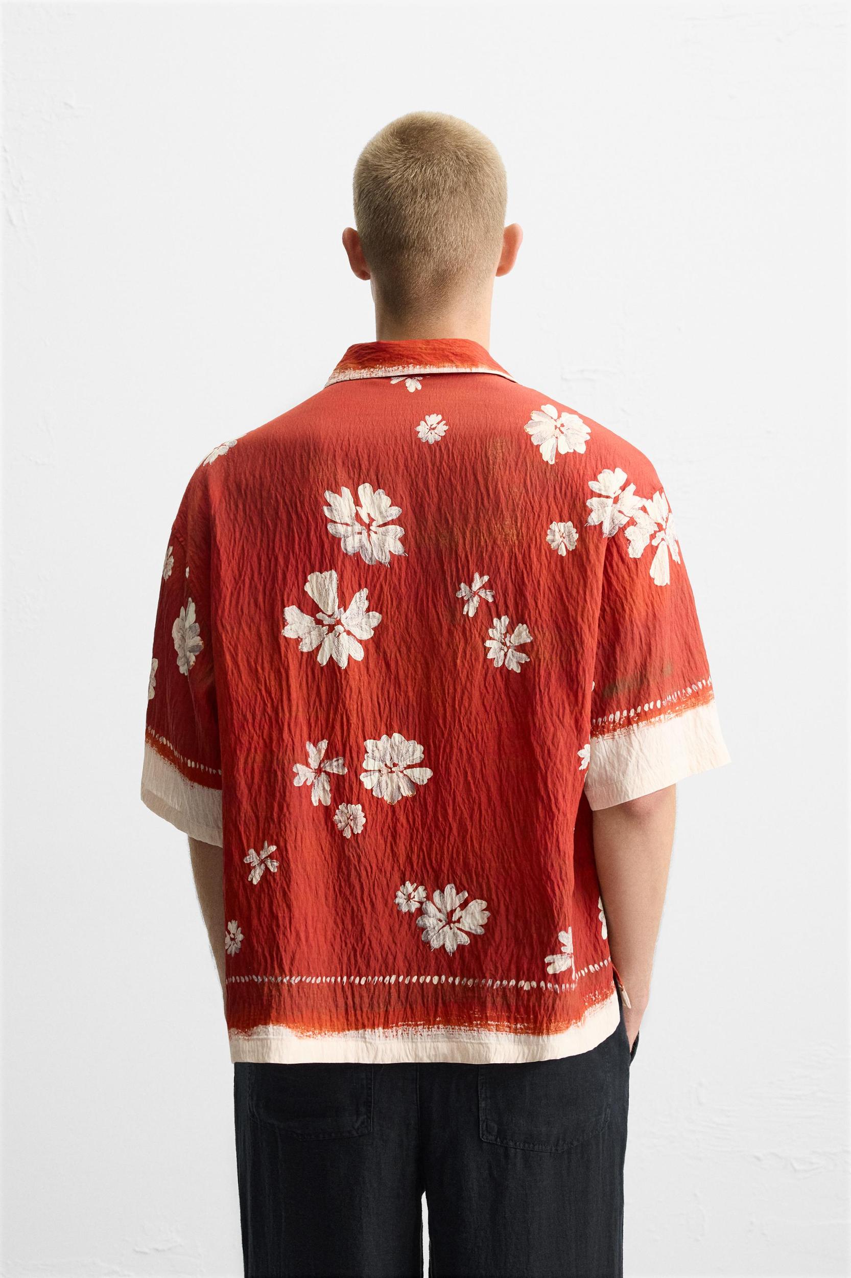 FLORAL PRINT SHIRT Product Image