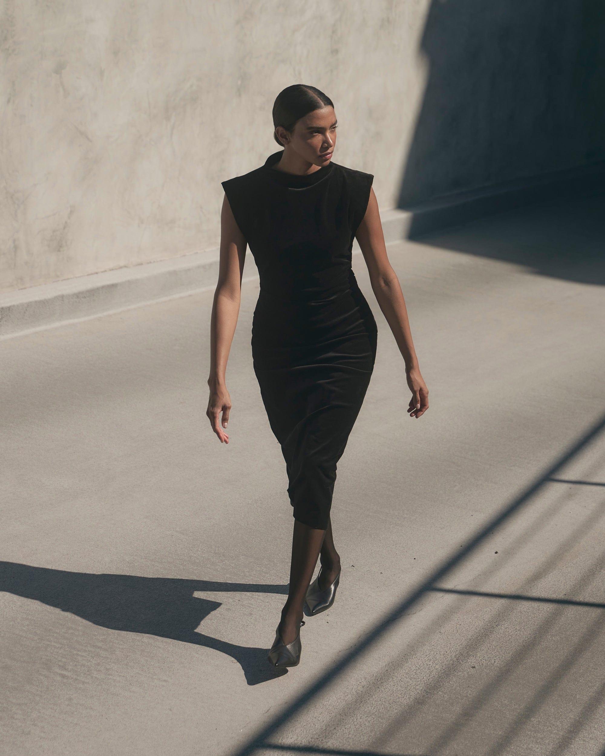 Cambria Structured Corduroy Dress Product Image