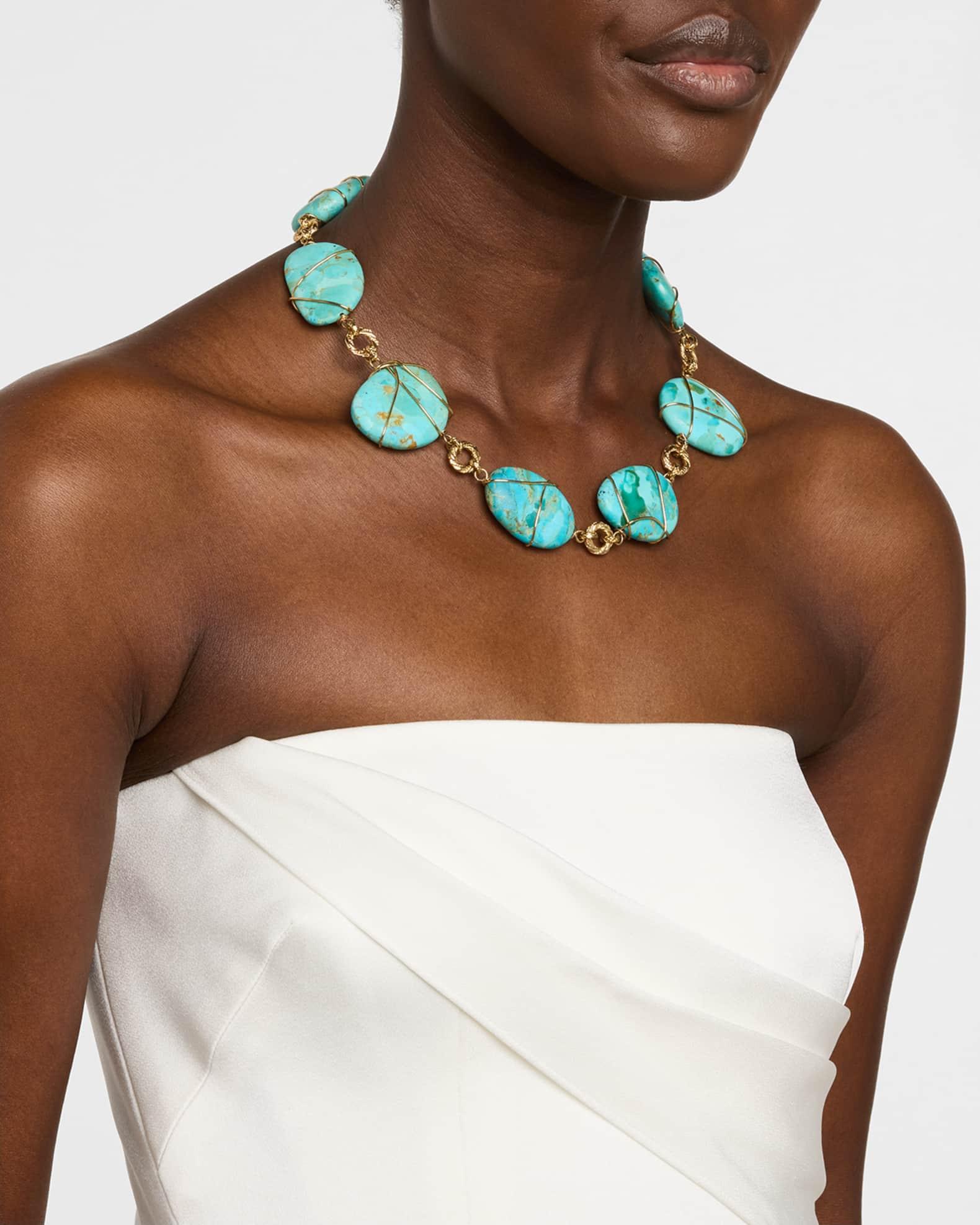Collier Turquoise Necklace Product Image