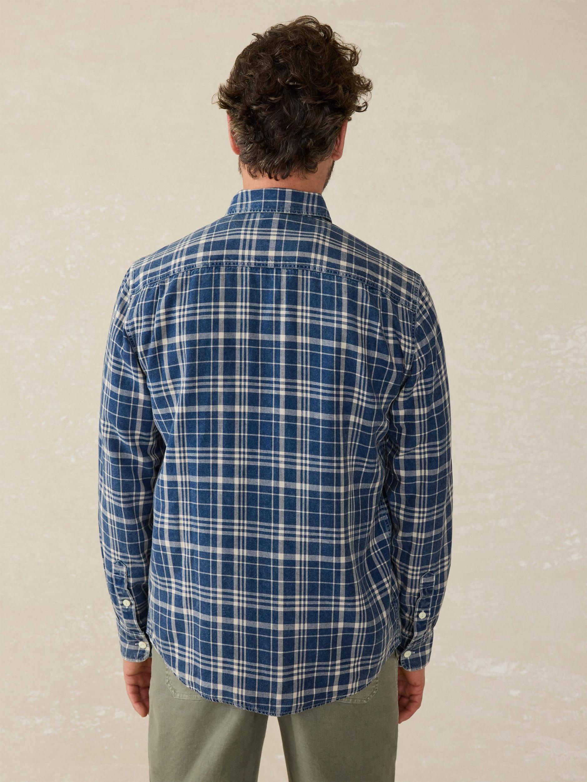 Tried & True Chambray Workshirt - Bar Harbor Plaid Male Product Image