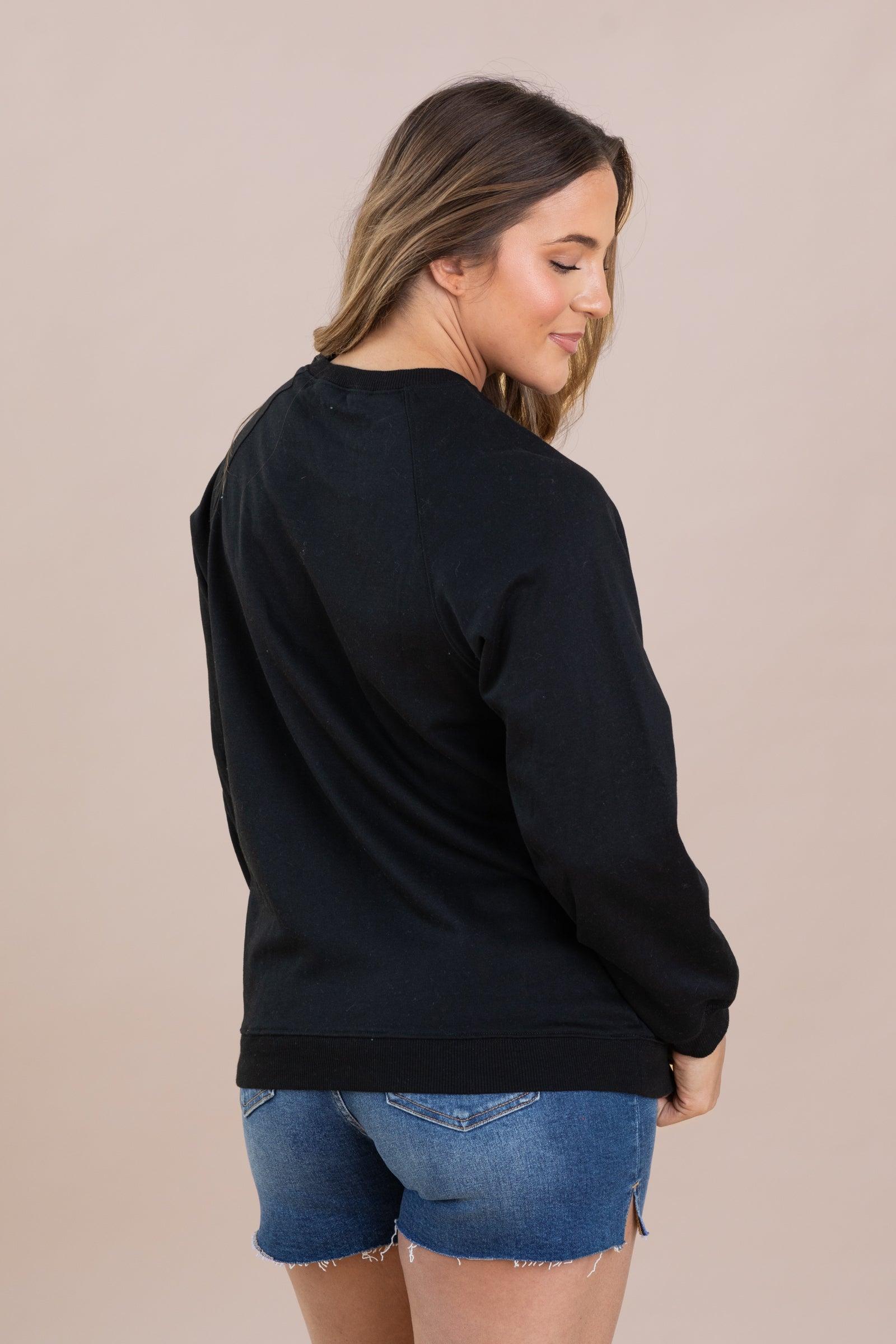 Rainbow Colorblock Striped Pullover Knit Tops Product Image