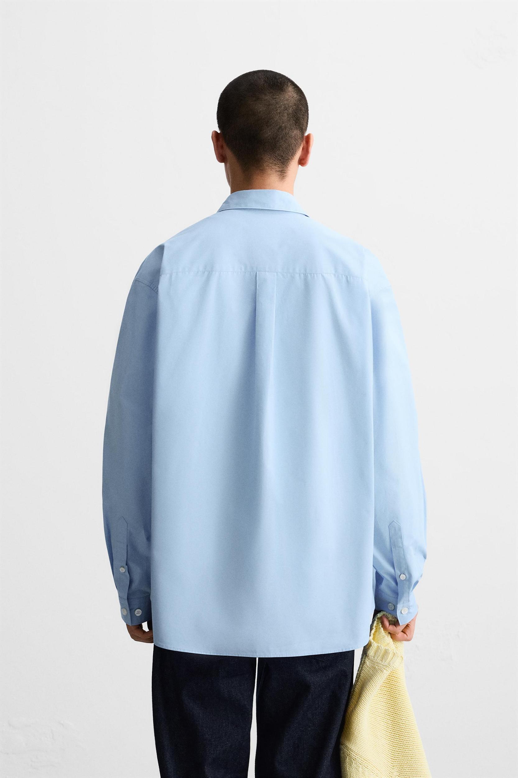 POPLIN POCKET SHIRT Product Image