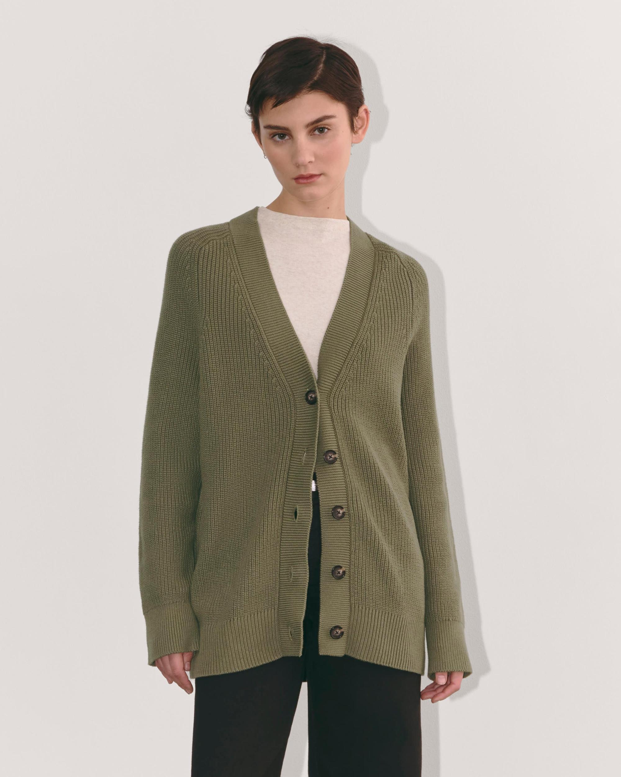 The Long Cocoon Cardigan Product Image