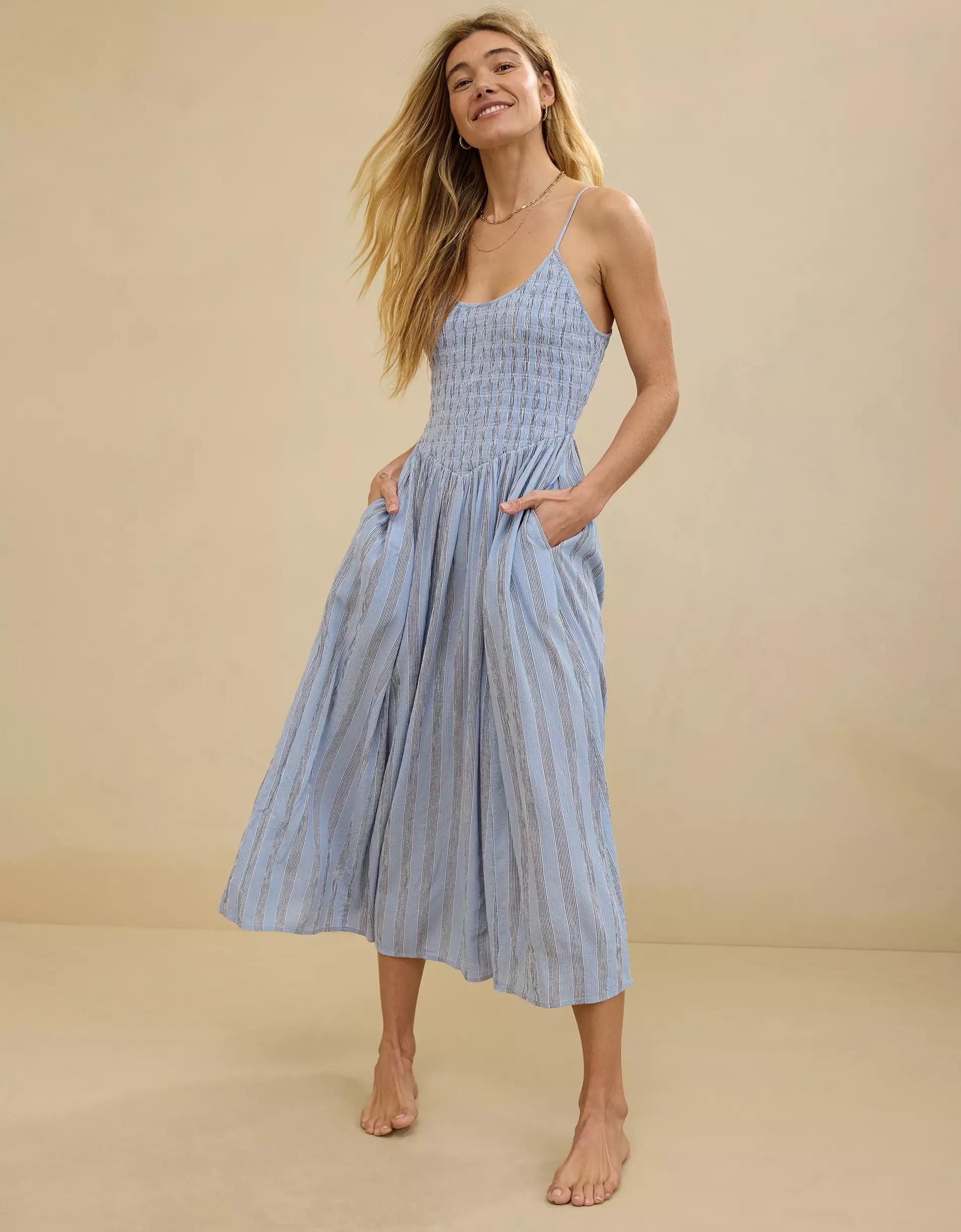 Aerie At The Barre Midi Dress Women's Product Image