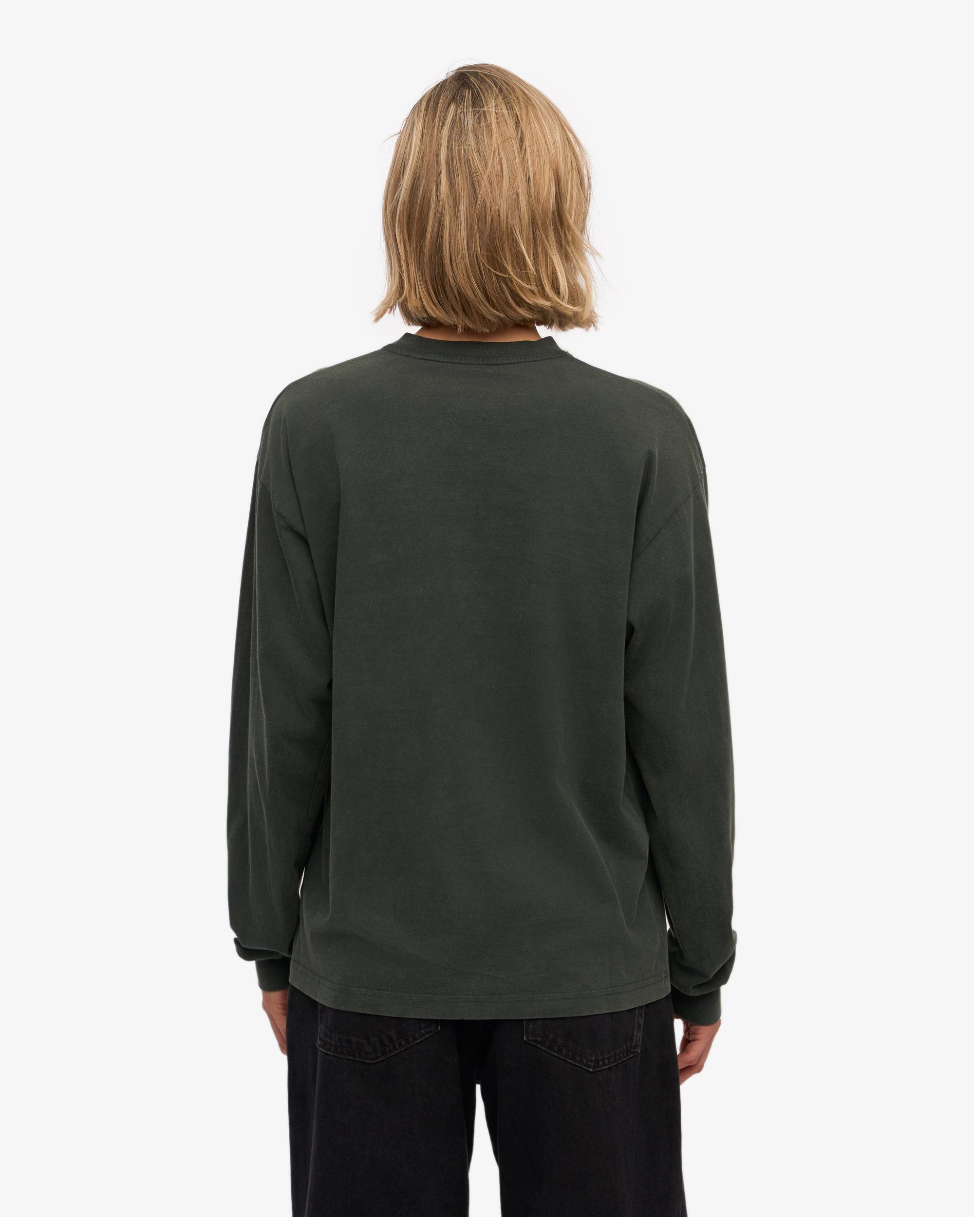 Oversized Organic LS T-Shirt - Midnight Forest Product Image