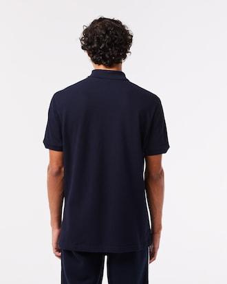 Men's Regular Fit Stretch Piqué Logo Polo Product Image