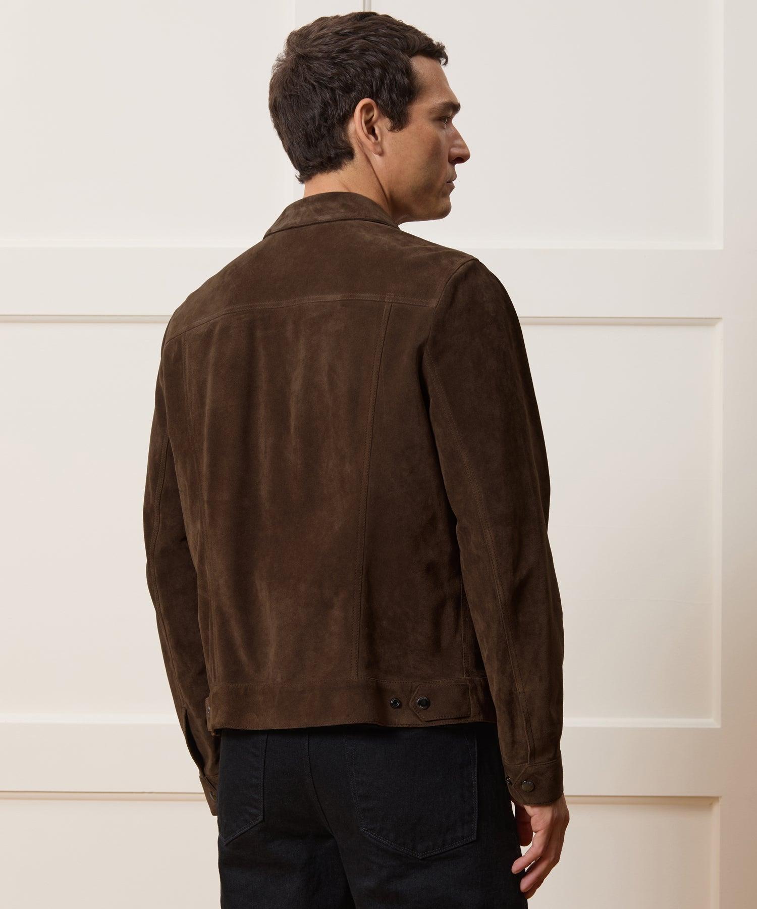 Italian Suede Dylan Jacket Product Image