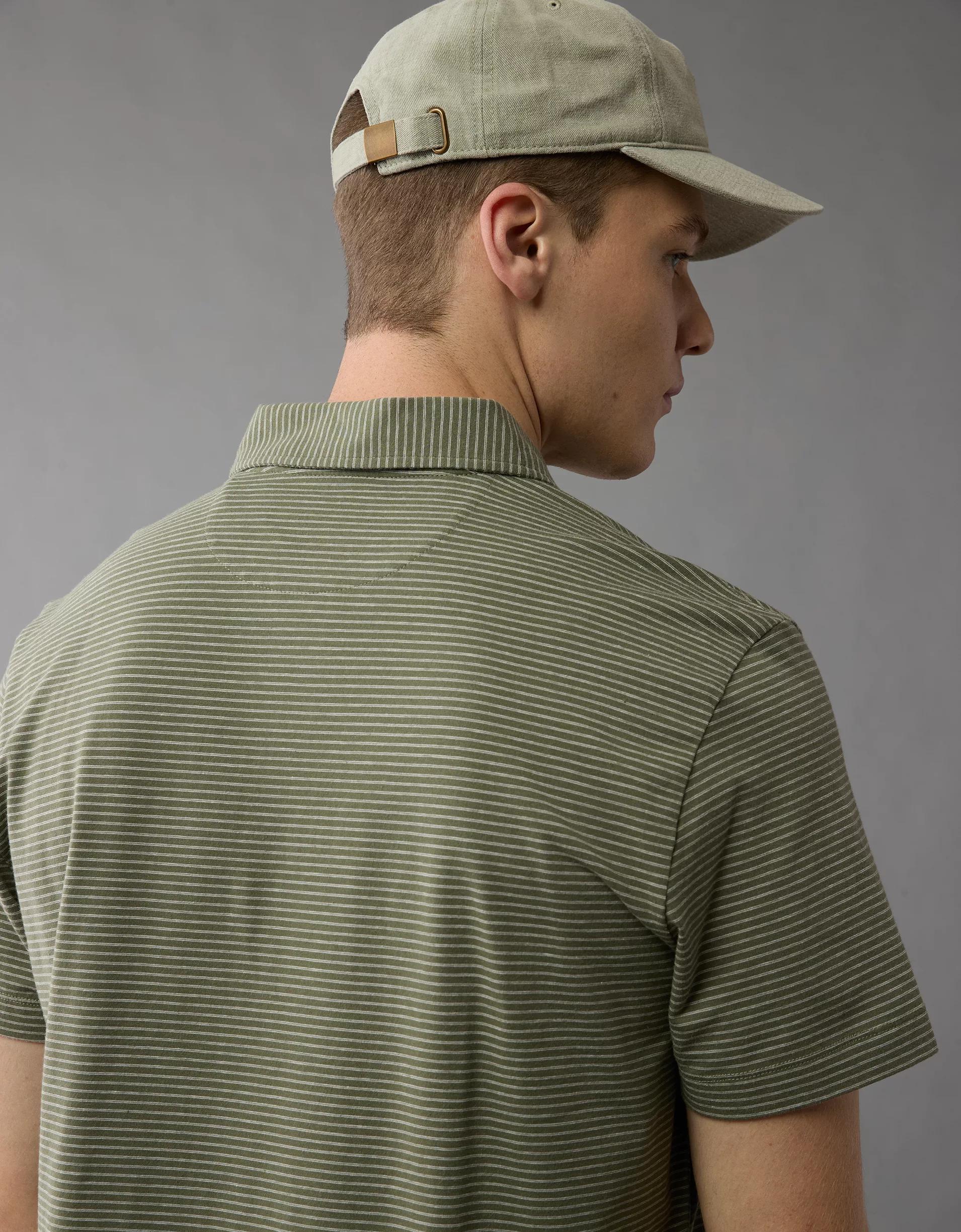 AE 24/7 Club Logo Polo Shirt Product Image