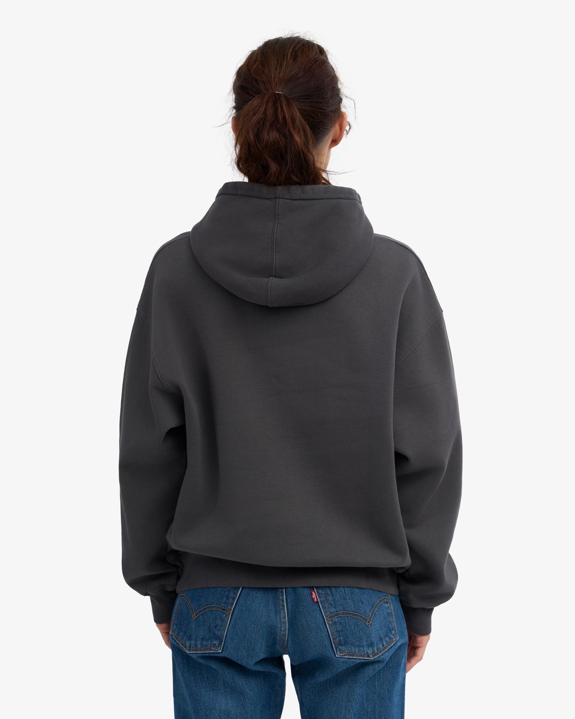 Organic Oversized Hood - Lava Grey Product Image