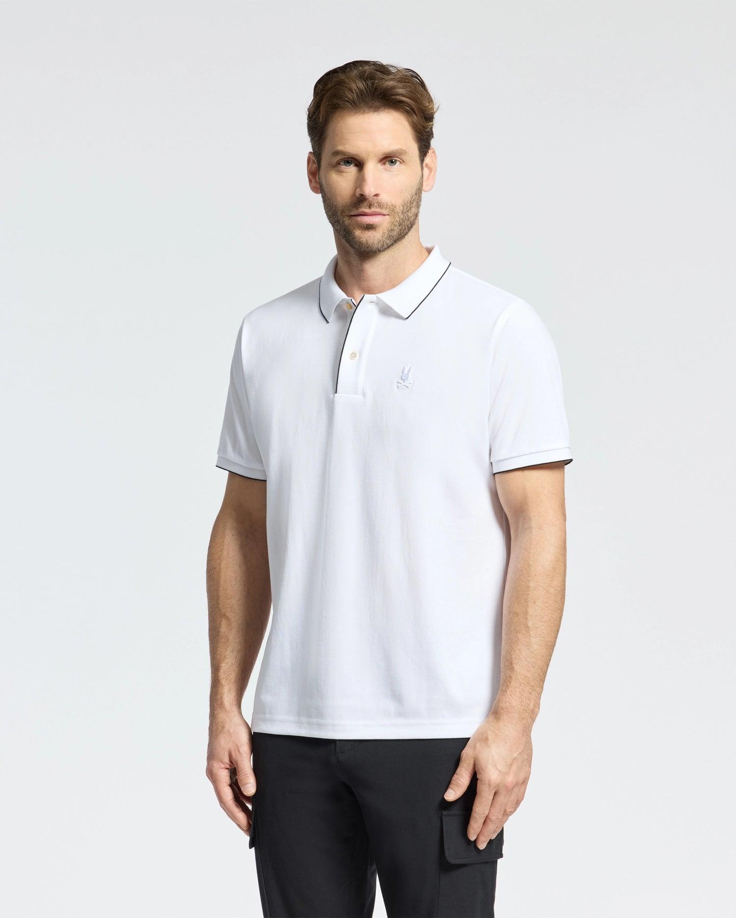 MENS BRYCE PERFORMANCE PIQUE POLO SHIRT - B6K486F200 Male Product Image