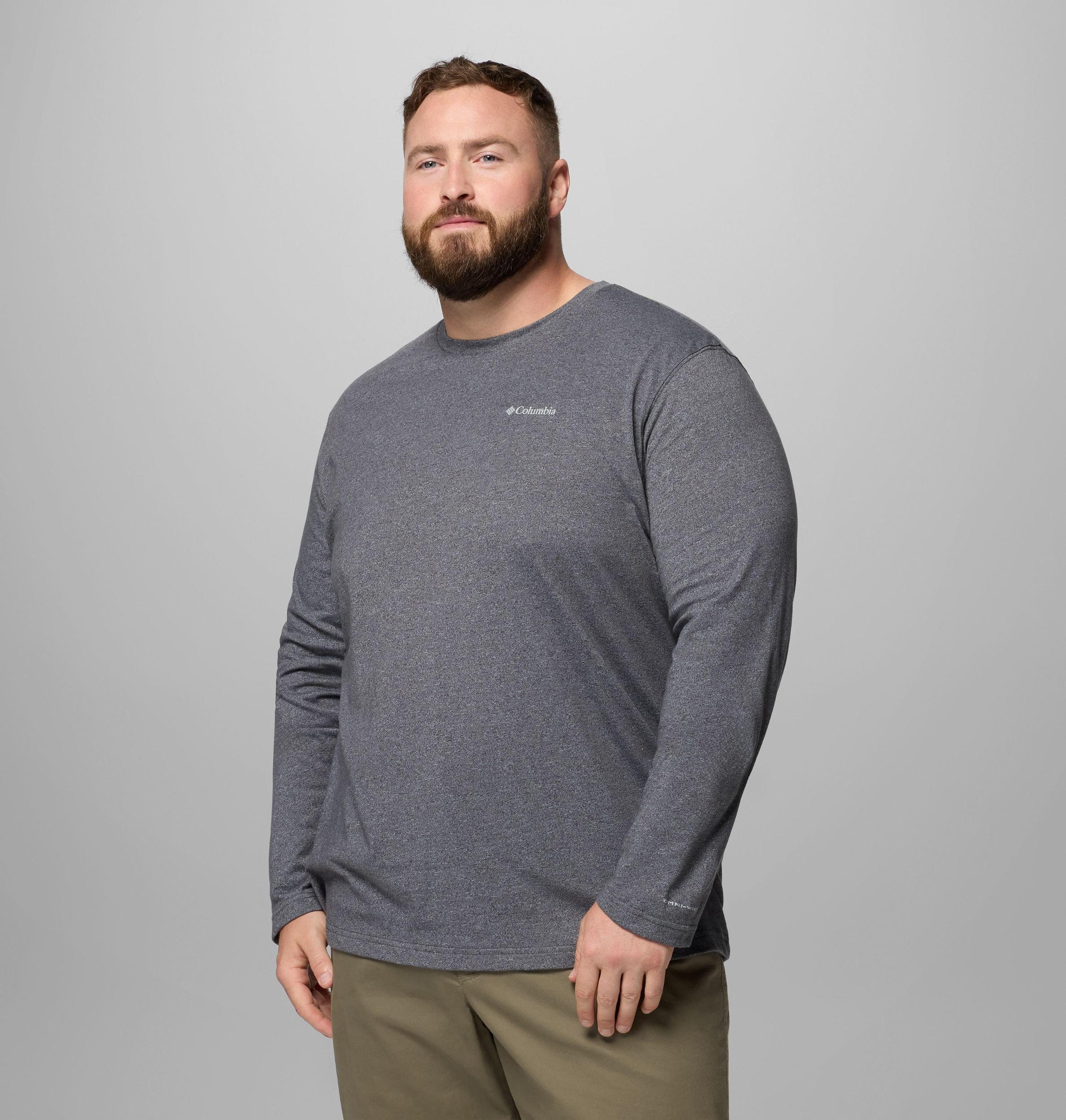 Columbia Mens Thistletown Hills Long Sleeve Crew Shirt - Big- Product Image