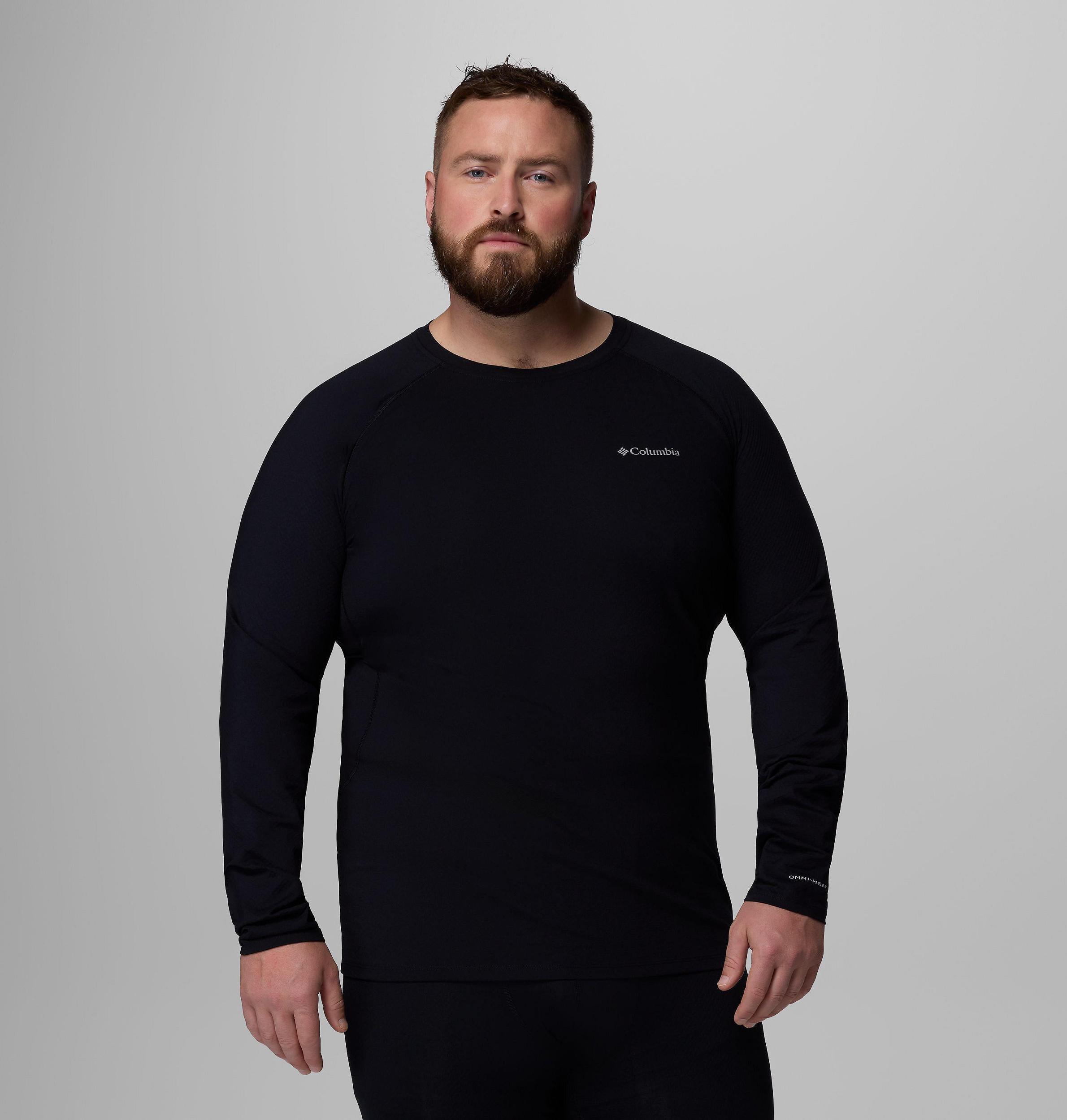 Columbia Mens Omni-Heat Infinity Knit Long Sleeve Crew Shirt - Big- Product Image