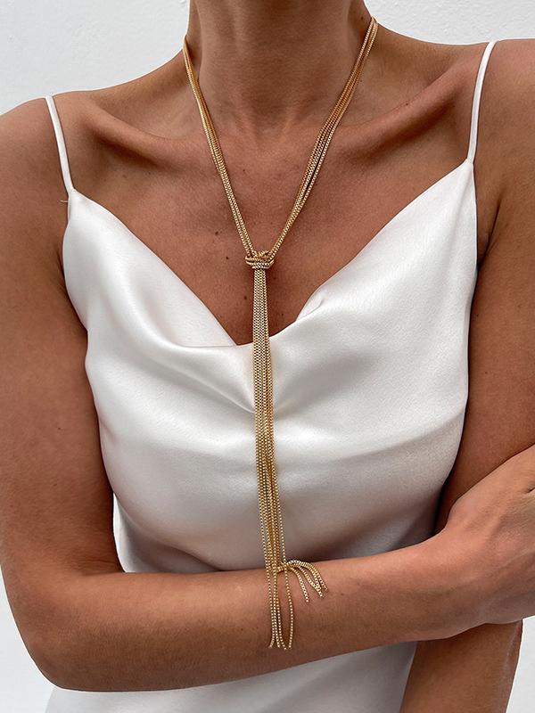 Tasseled Necklaces Accessories Product Image