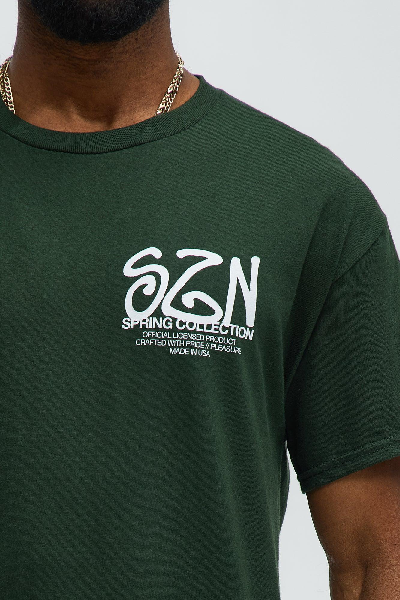 SZN Spring Short Sleeve Tee - Green Product Image