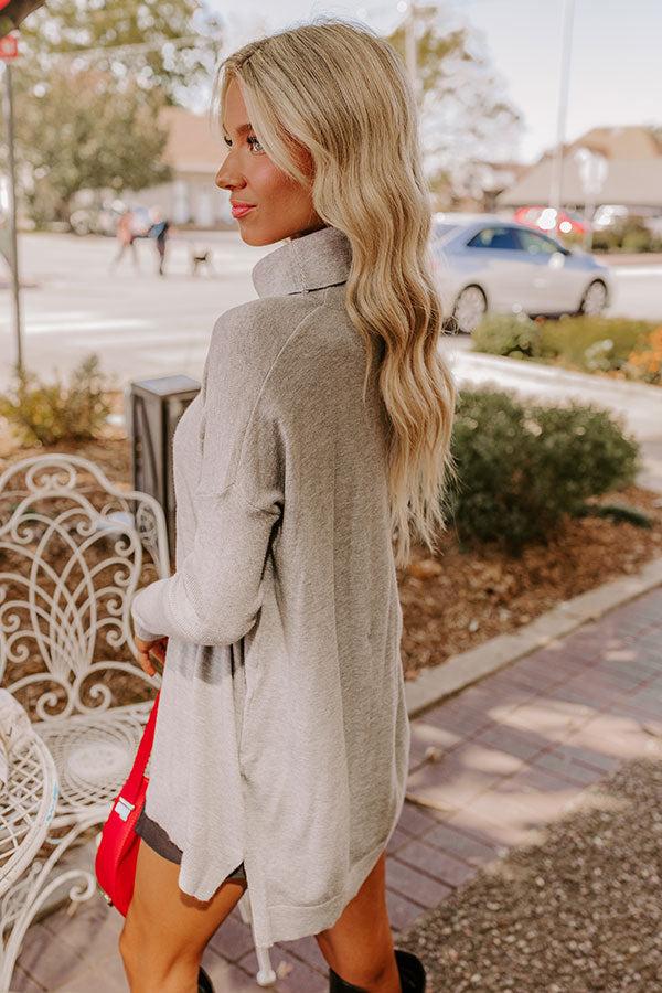 Cool Mornings Knit Top Product Image