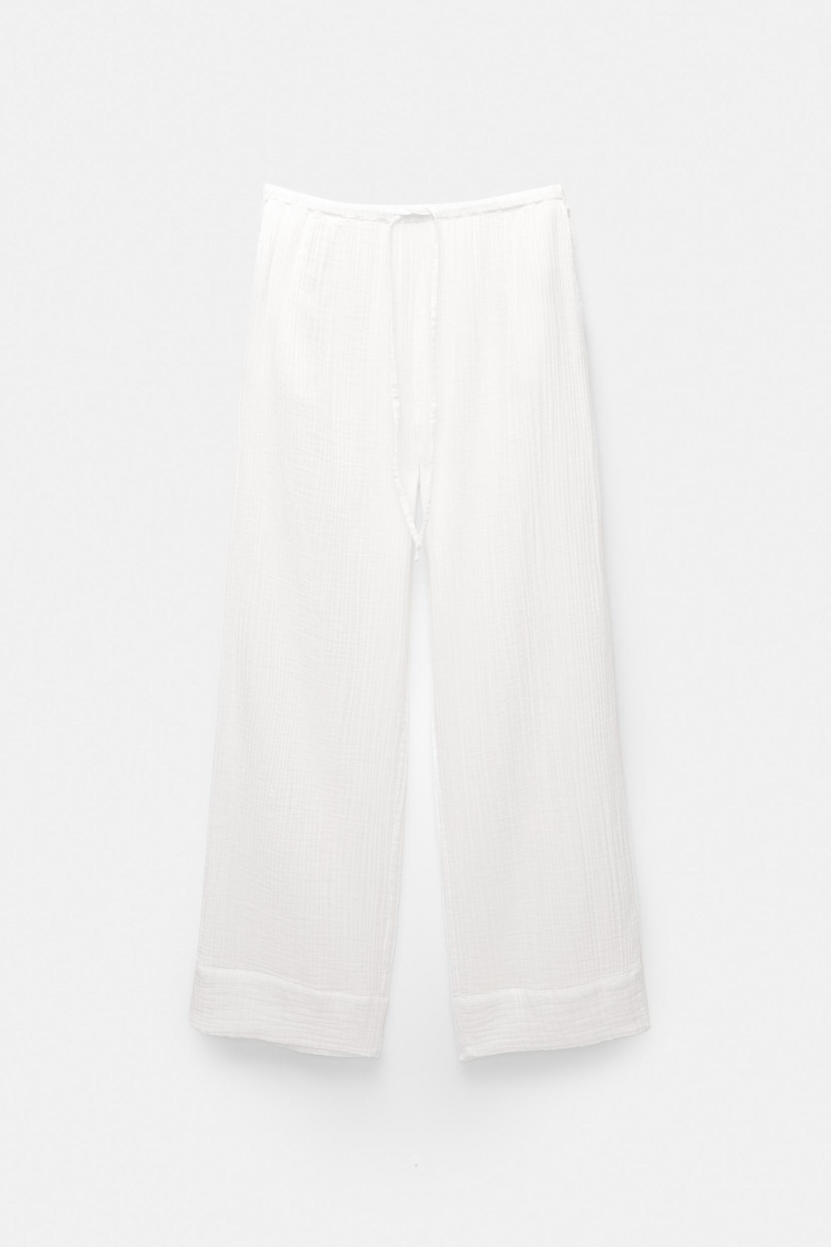 Textured rustic sweatpants Product Image