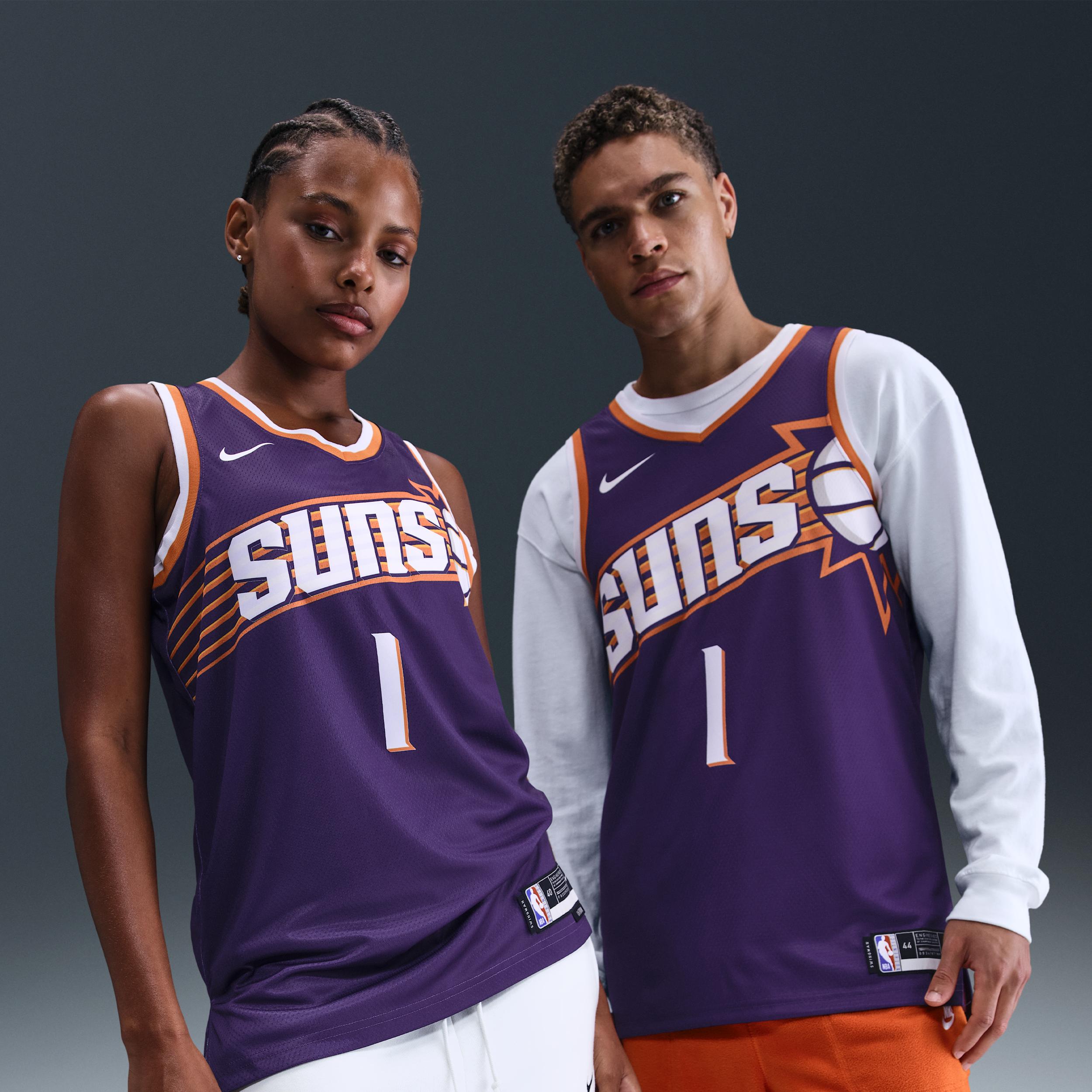 Phoenix Suns Icon Edition Nike Mens Dri-FIT NBA Swingman Jersey | DV4855-566 Product Image