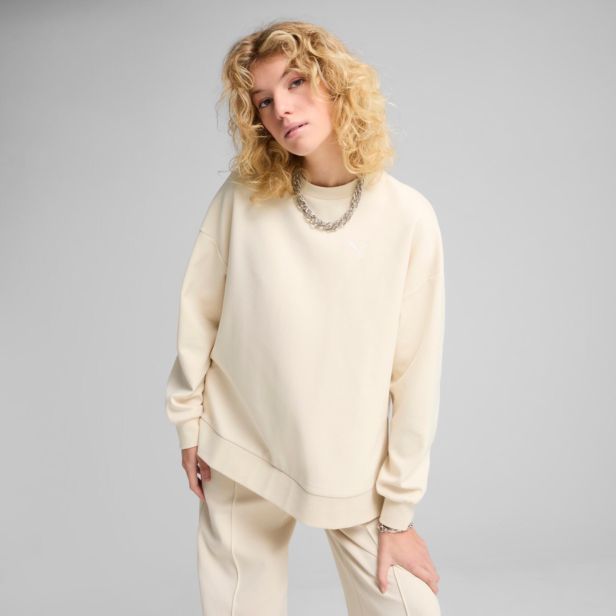 Wardrobe Essentials Women's Oversized Crew Sweatshirt Product Image