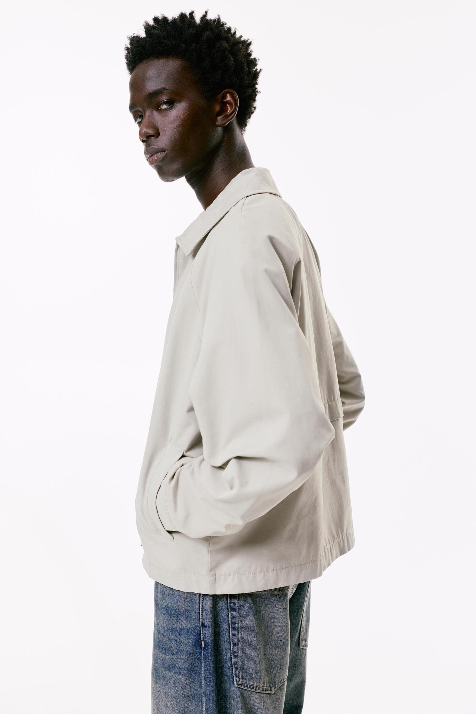 Cotton zip-up jacket Product Image