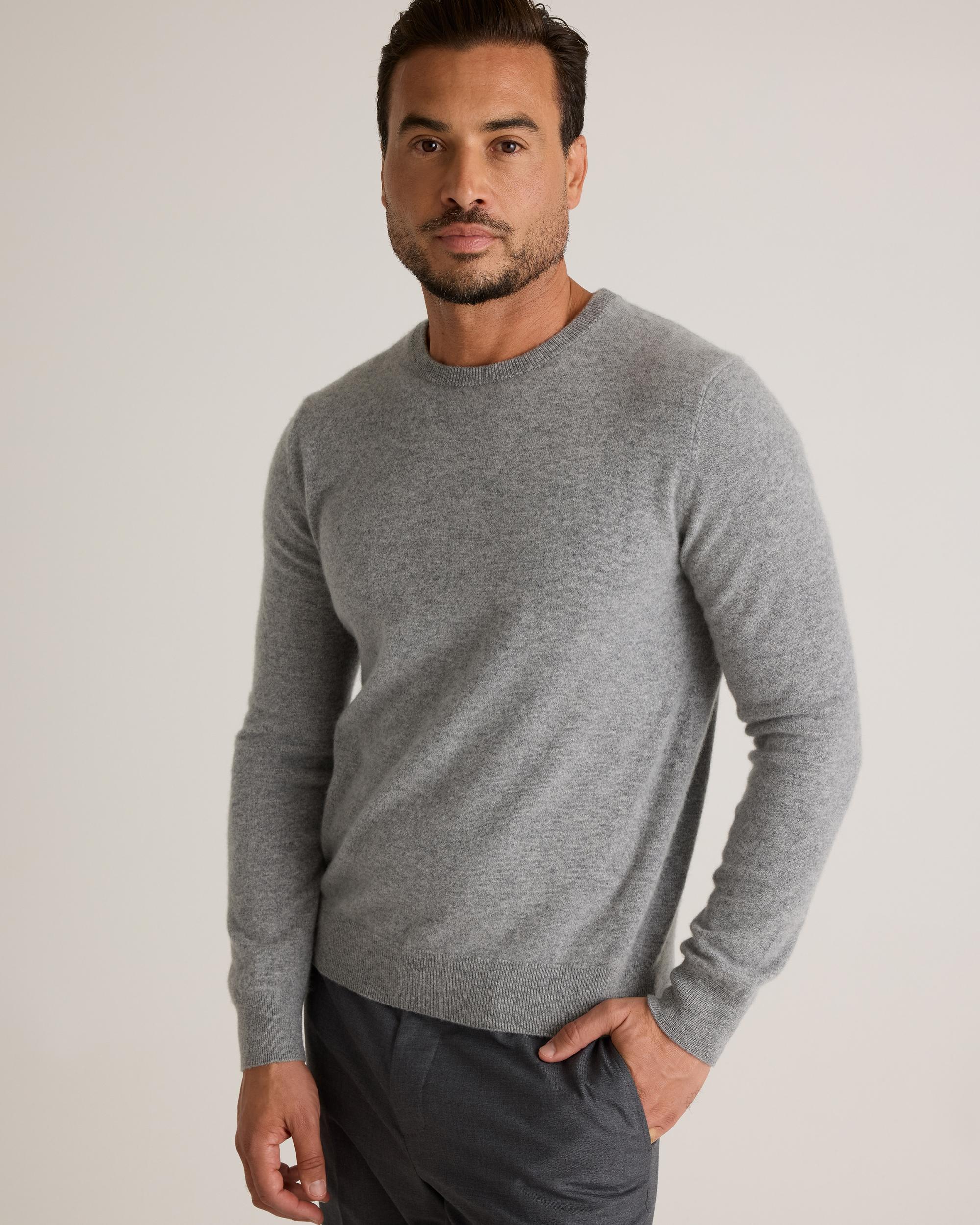 Quince | Men's Mongolian Cashmere Crewneck Sweater Product Image
