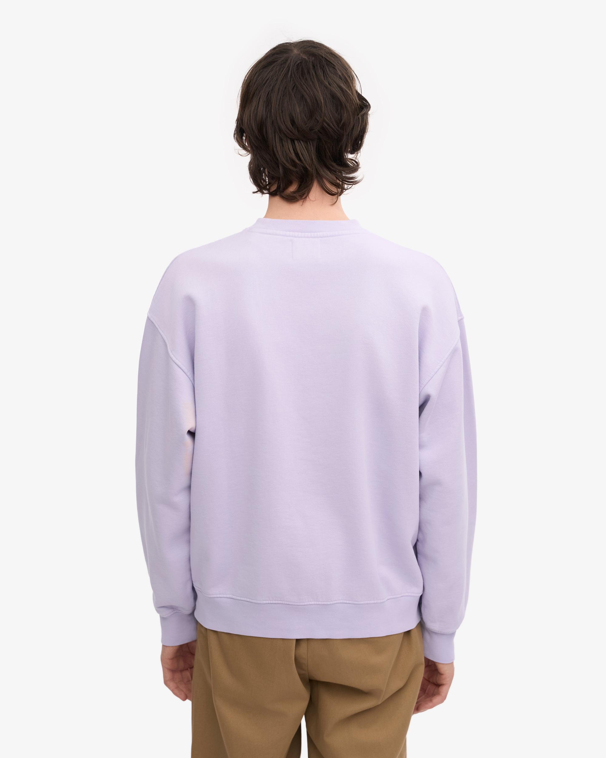 Organic Oversized Crew - Soft Lavender Product Image