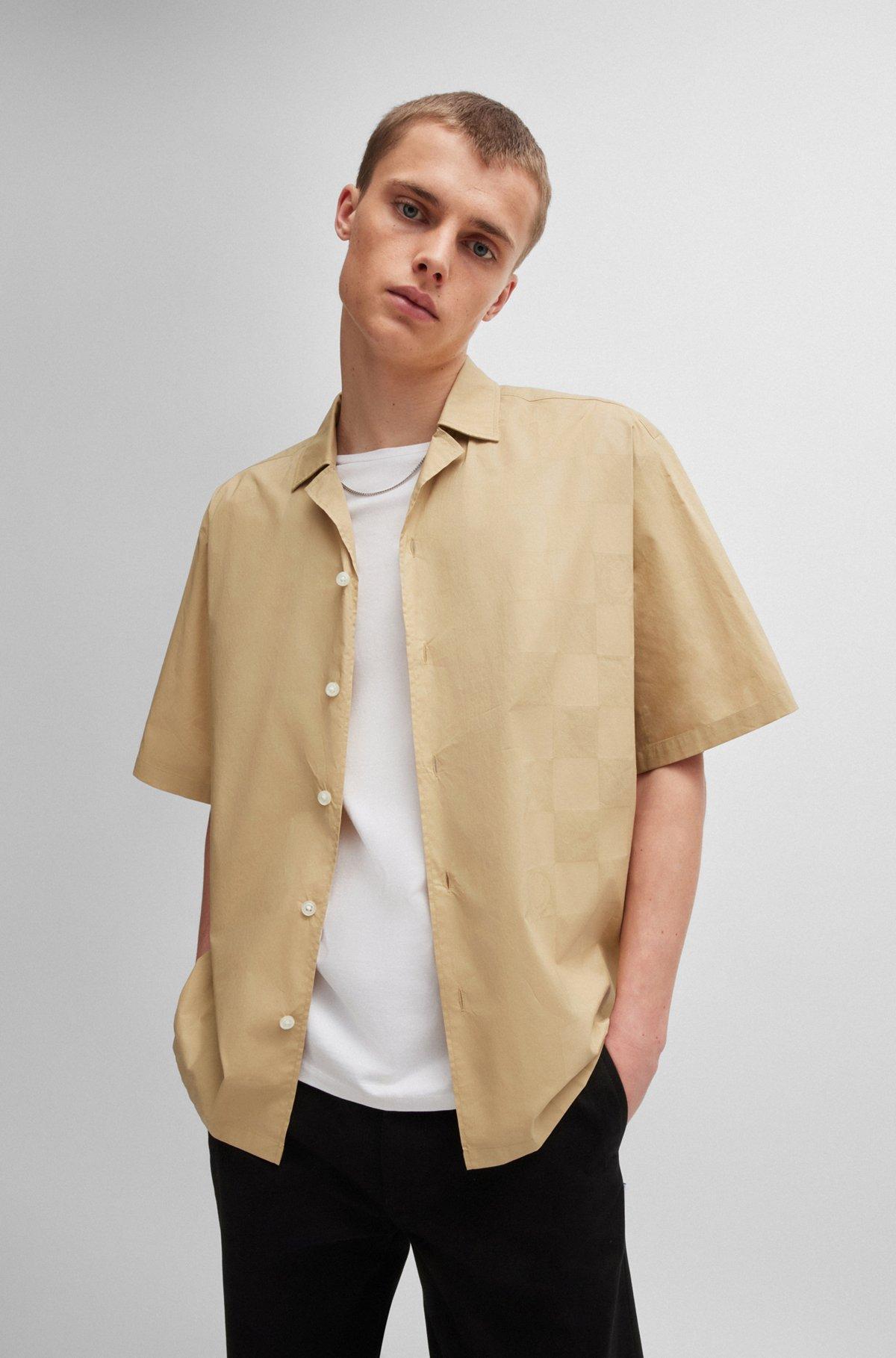 Oversize-fit shirt with print Product Image