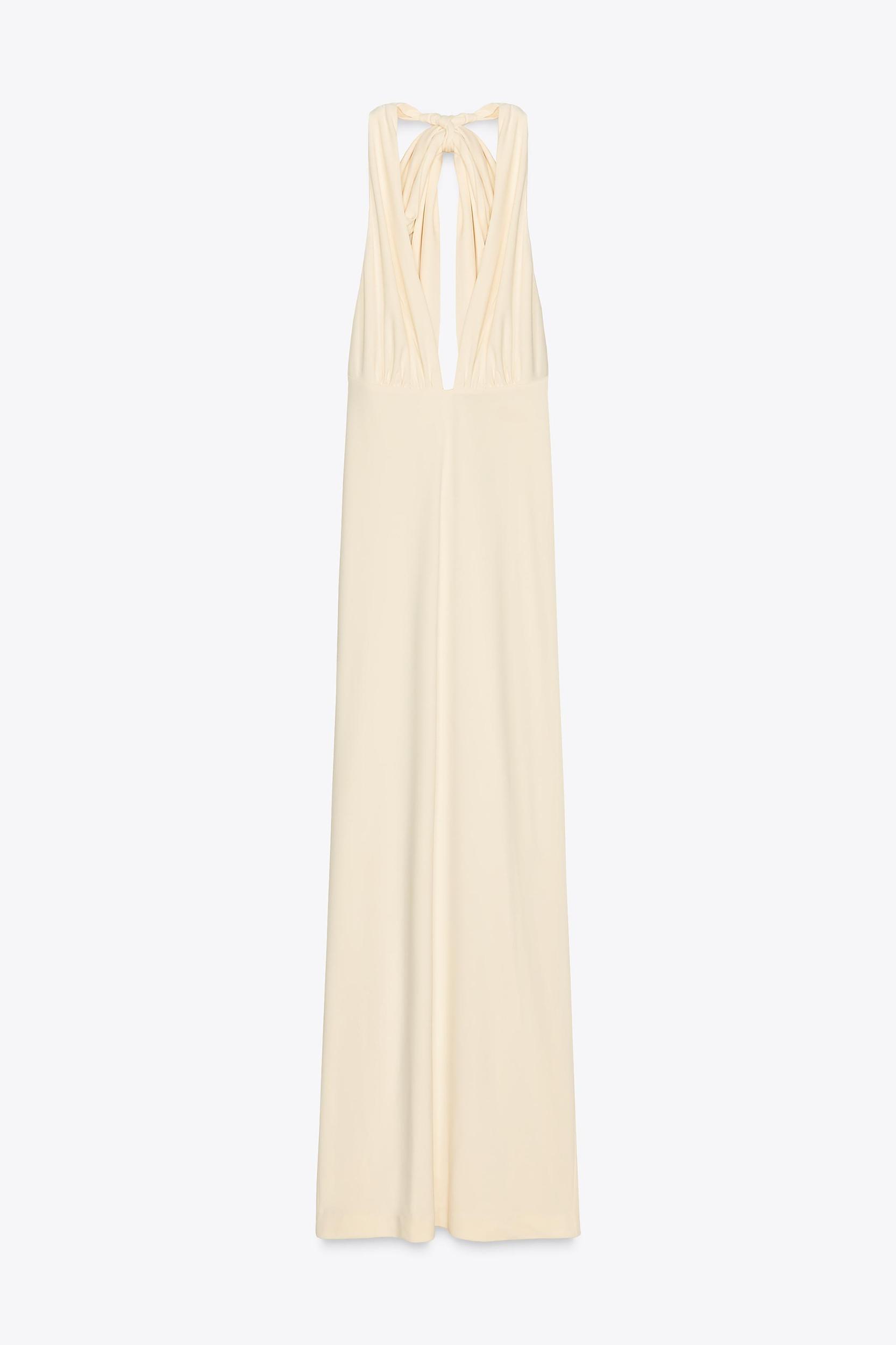 LONG HALTER DRESS Product Image