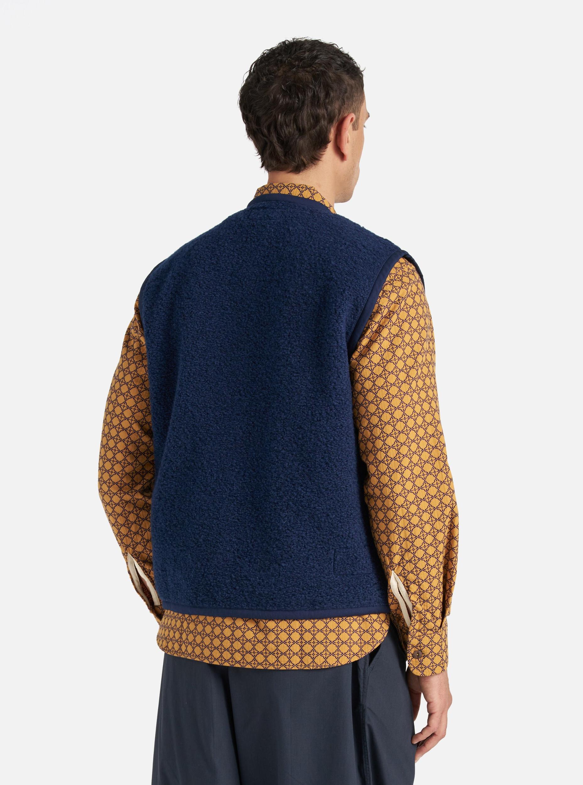 Navy Alvar Fleece Lancaster Gilet Product Image