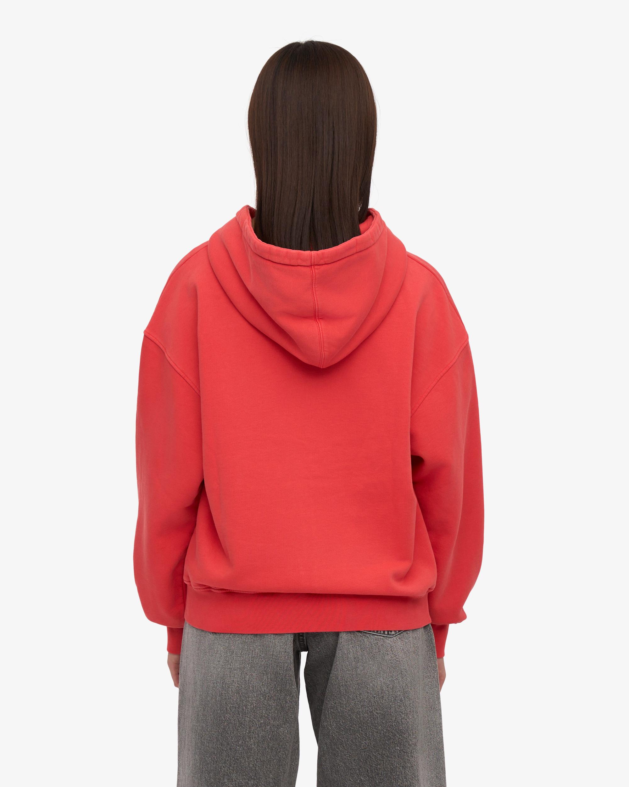 Organic Oversized Zip Hood - Dusty Olive Product Image