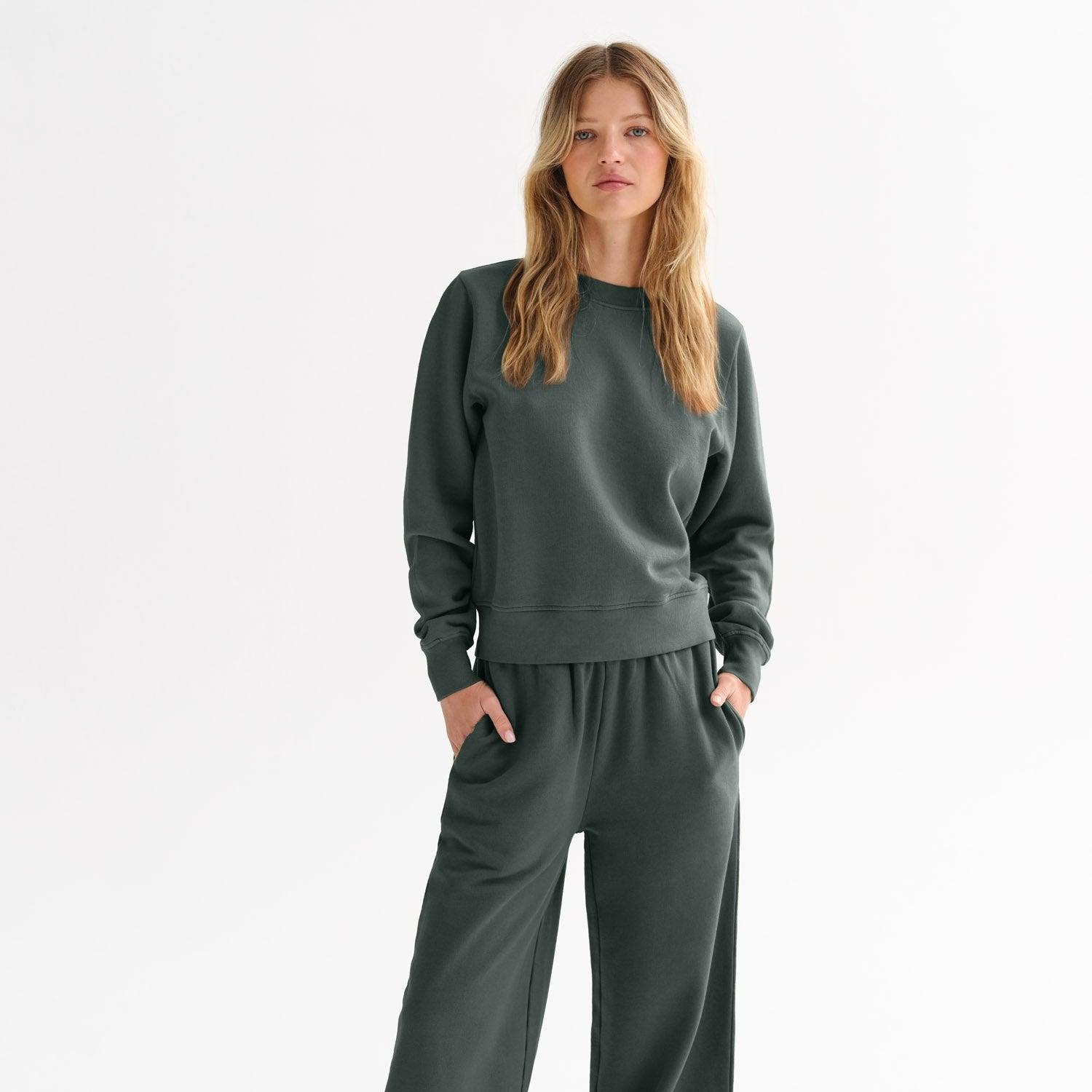 Organic Fleece Straight Leg Sweatpant Female Product Image