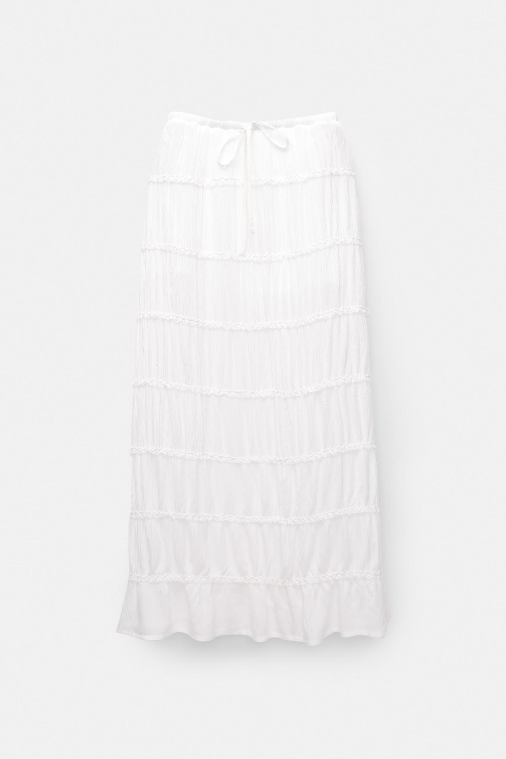 Paneled midi skirt Product Image