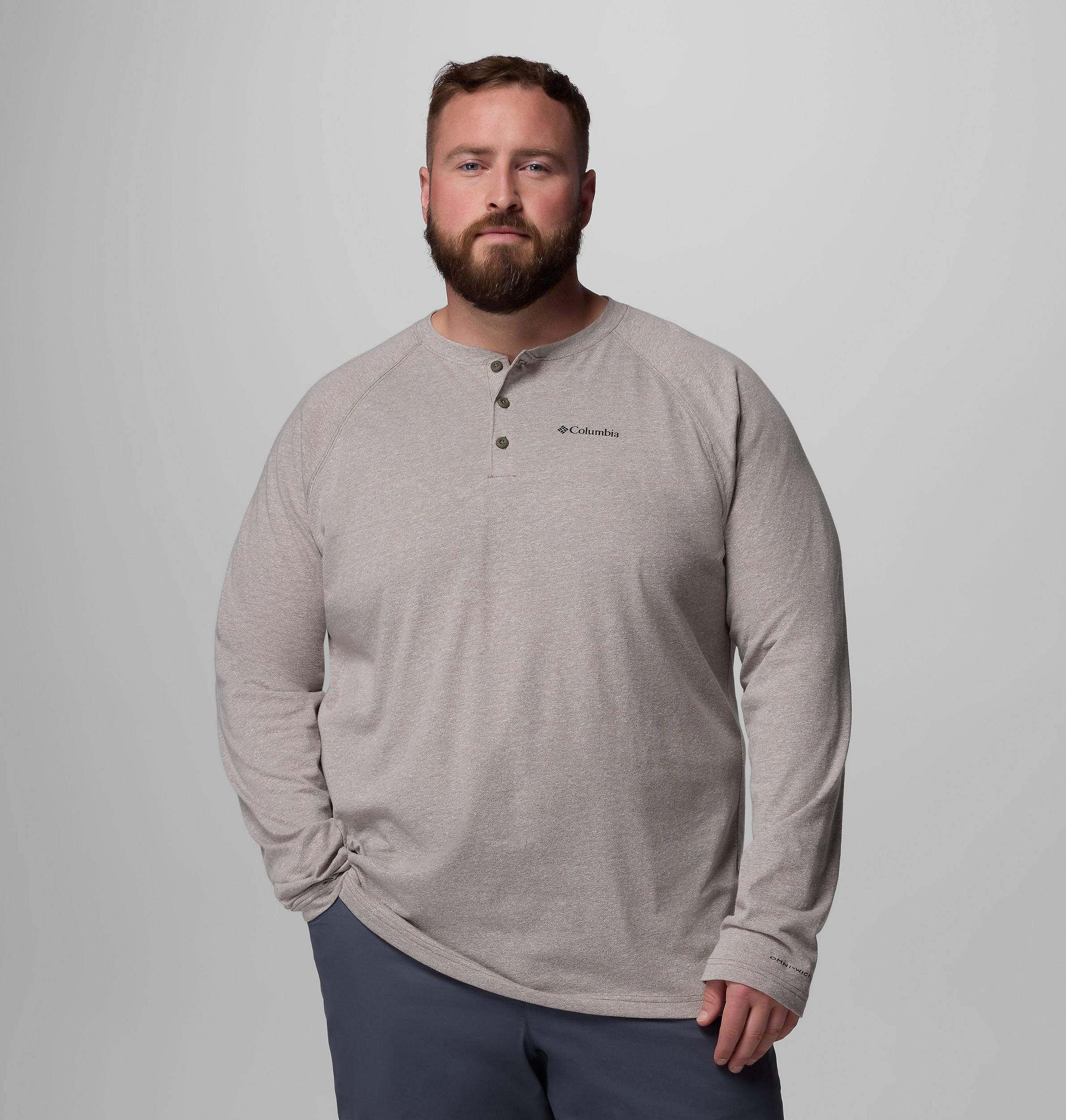 Columbia Mens Thistletown Hills Raglan Henley - Big- Product Image