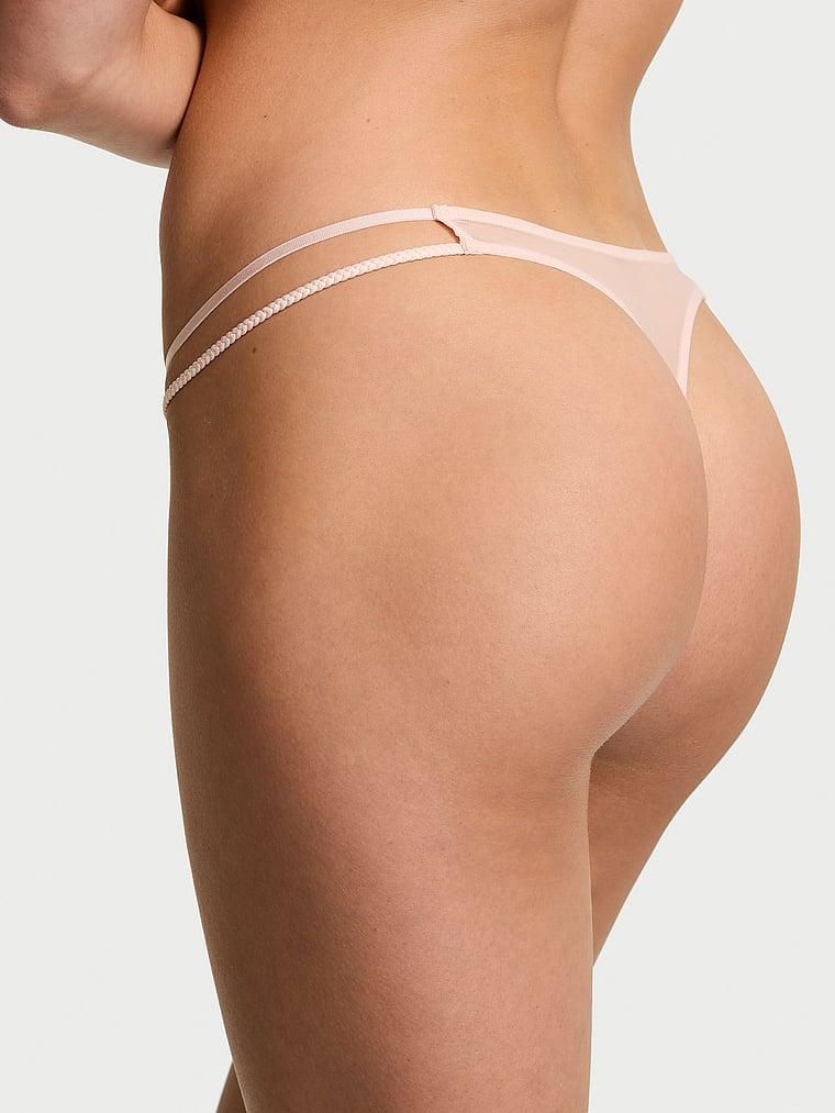 Wildflower Embroidery Thong Panty Product Image