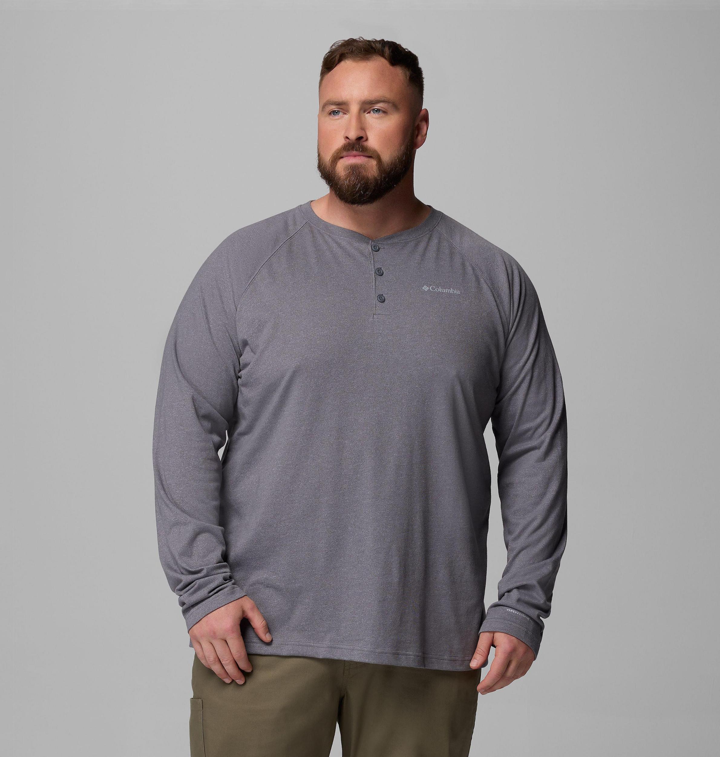 Columbia Mens Thistletown Hills Raglan Henley - Big- Product Image