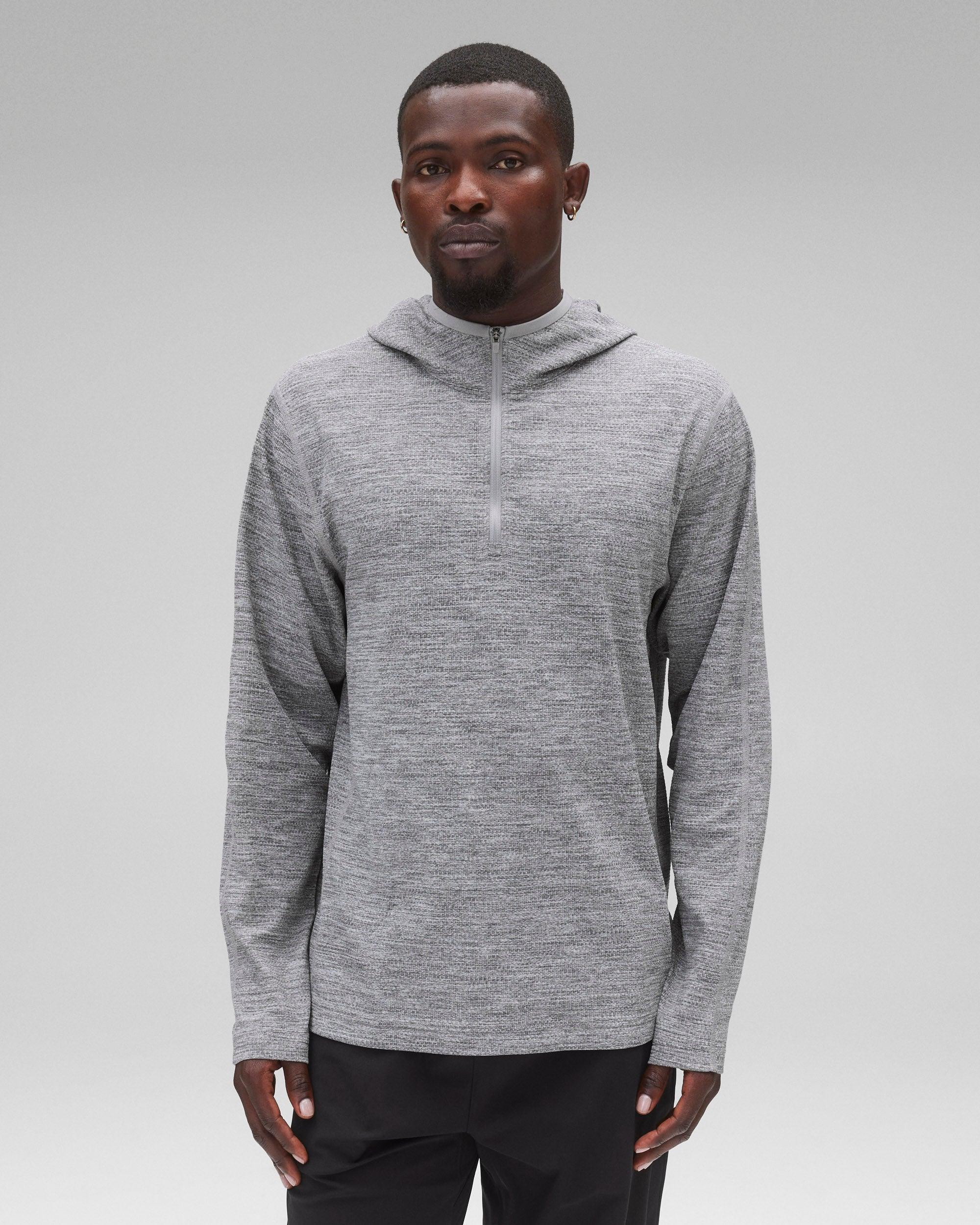 Solotex Mesh Tiebreak Standard Quarter Zip Hoodie Male Product Image
