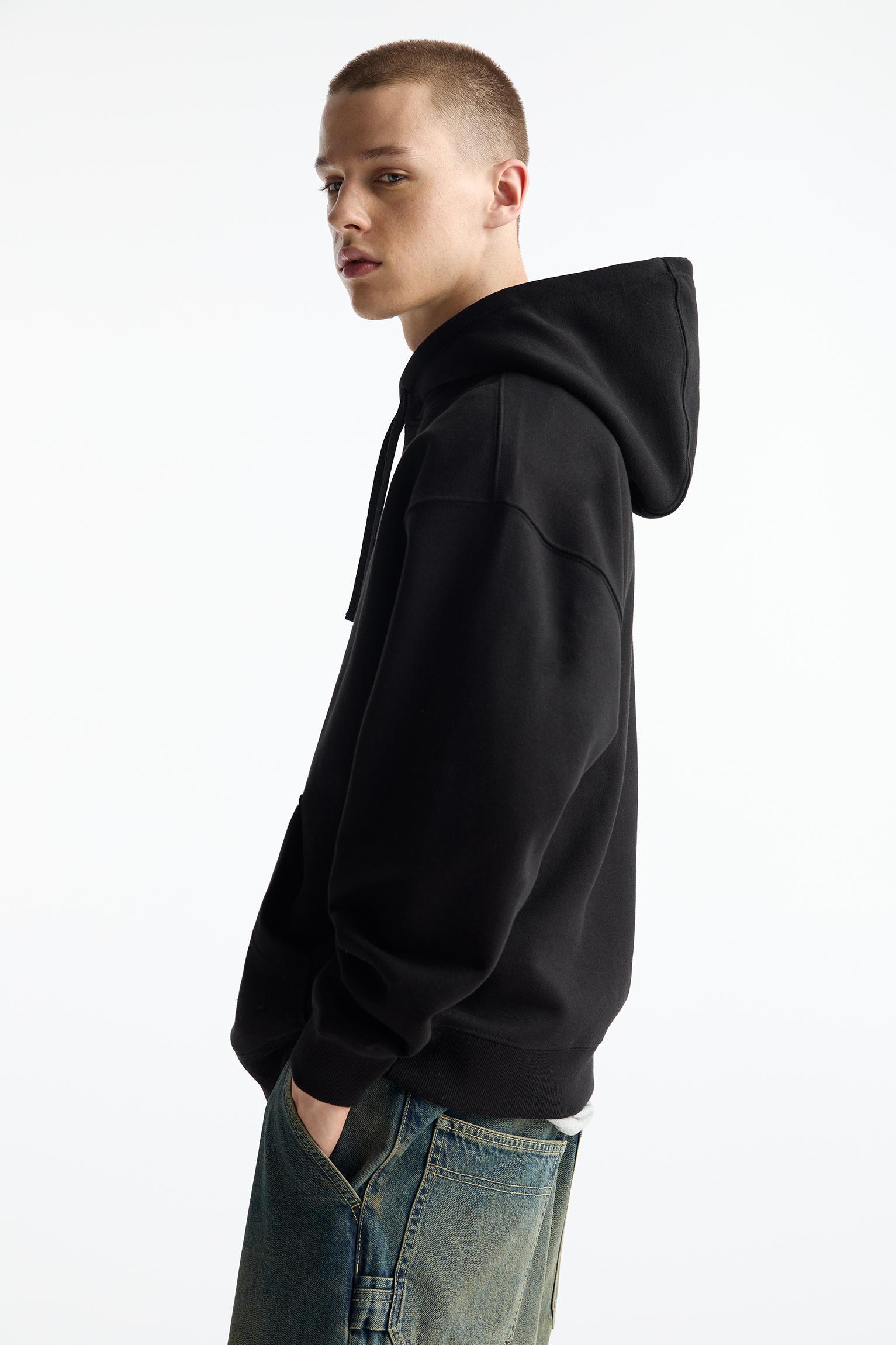 Basic hooded sweatshirt Product Image
