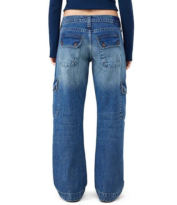 BDG Urban Outfitters Kayla Mid Rise Cargo Jeans Product Image